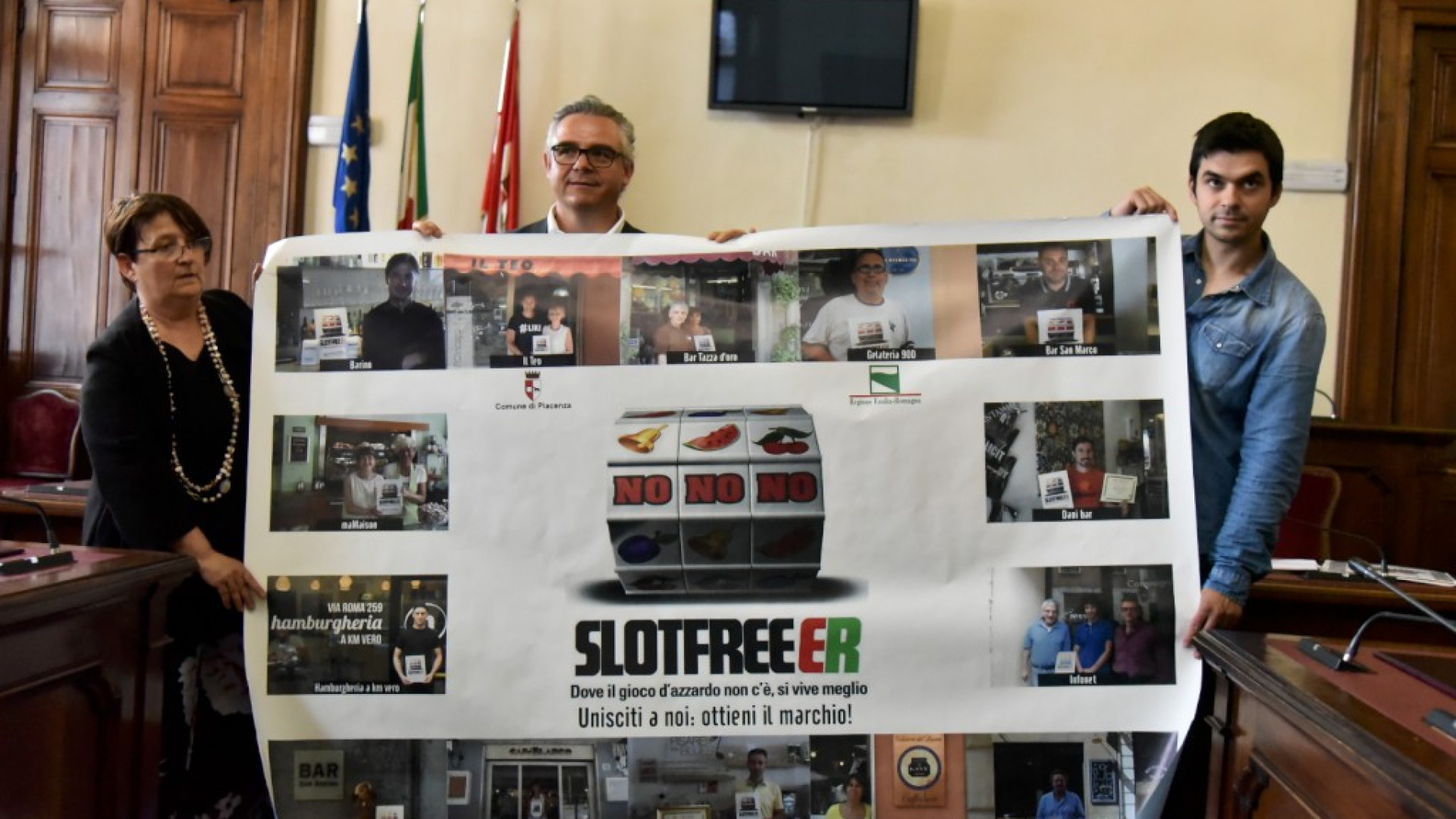 “Il cuore di Piacenza libero dal gioco d’azzardo”. E' la campagna Slot Free