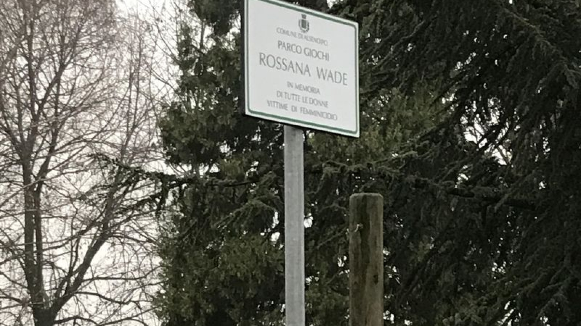 Rossana uccisa dal fidanzato: il Comune le intitola un'area verde