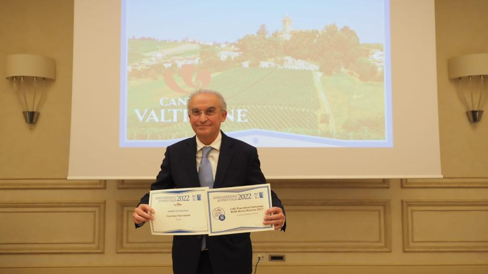 Cantina Valtidone premiata dalla Guida essenziale ai vini d'Italia 2022