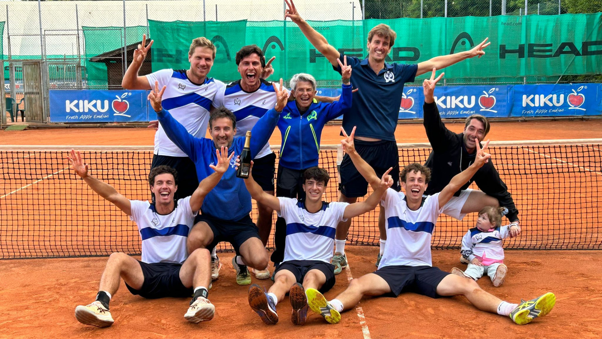 Impresa storica del Tennis Borgotrebbia: la promozione in A2 è finalmente realtà