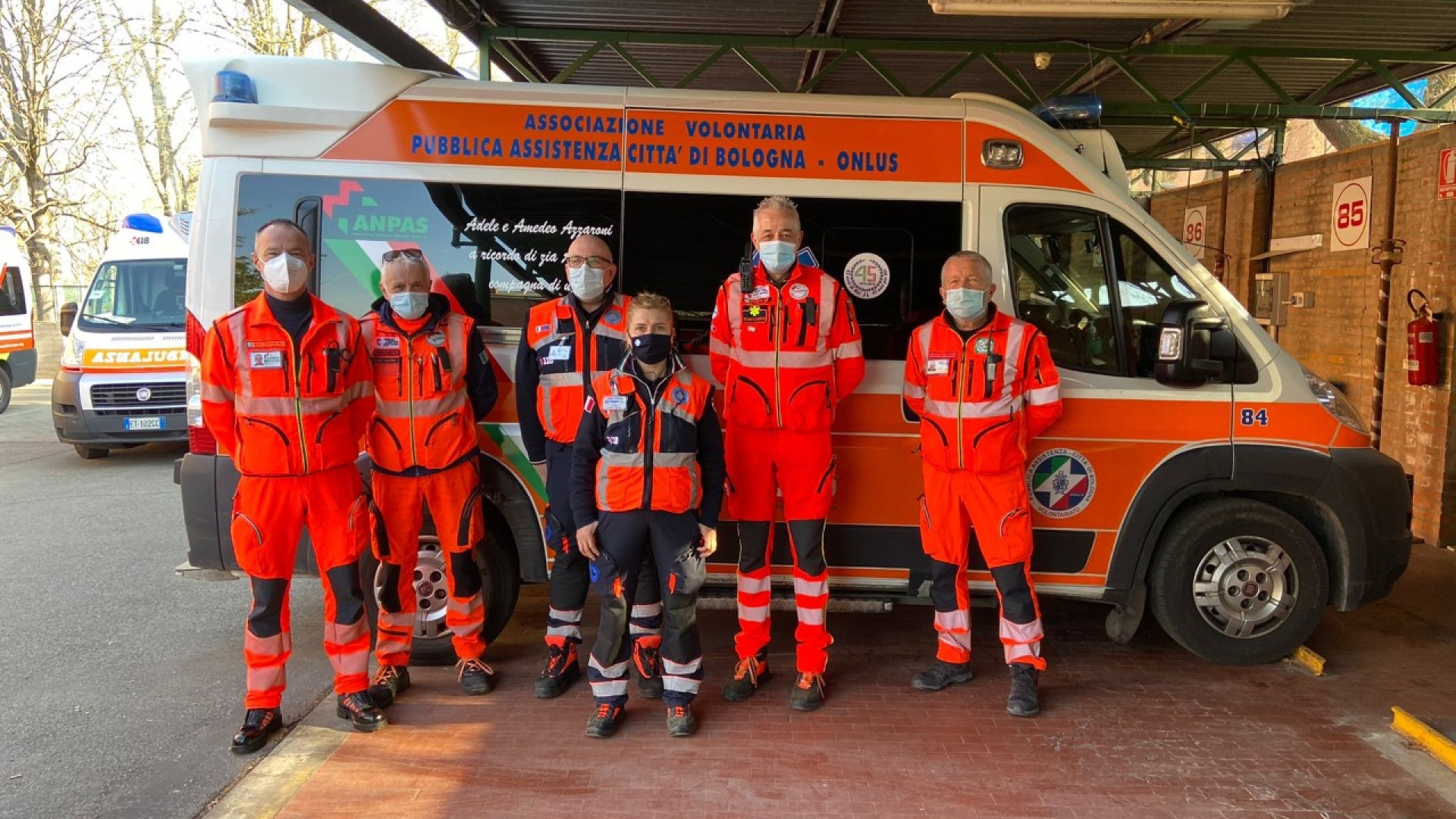Emergenza Covid: Bologna chiama, Anpas Piacenza risponde inviando volontari