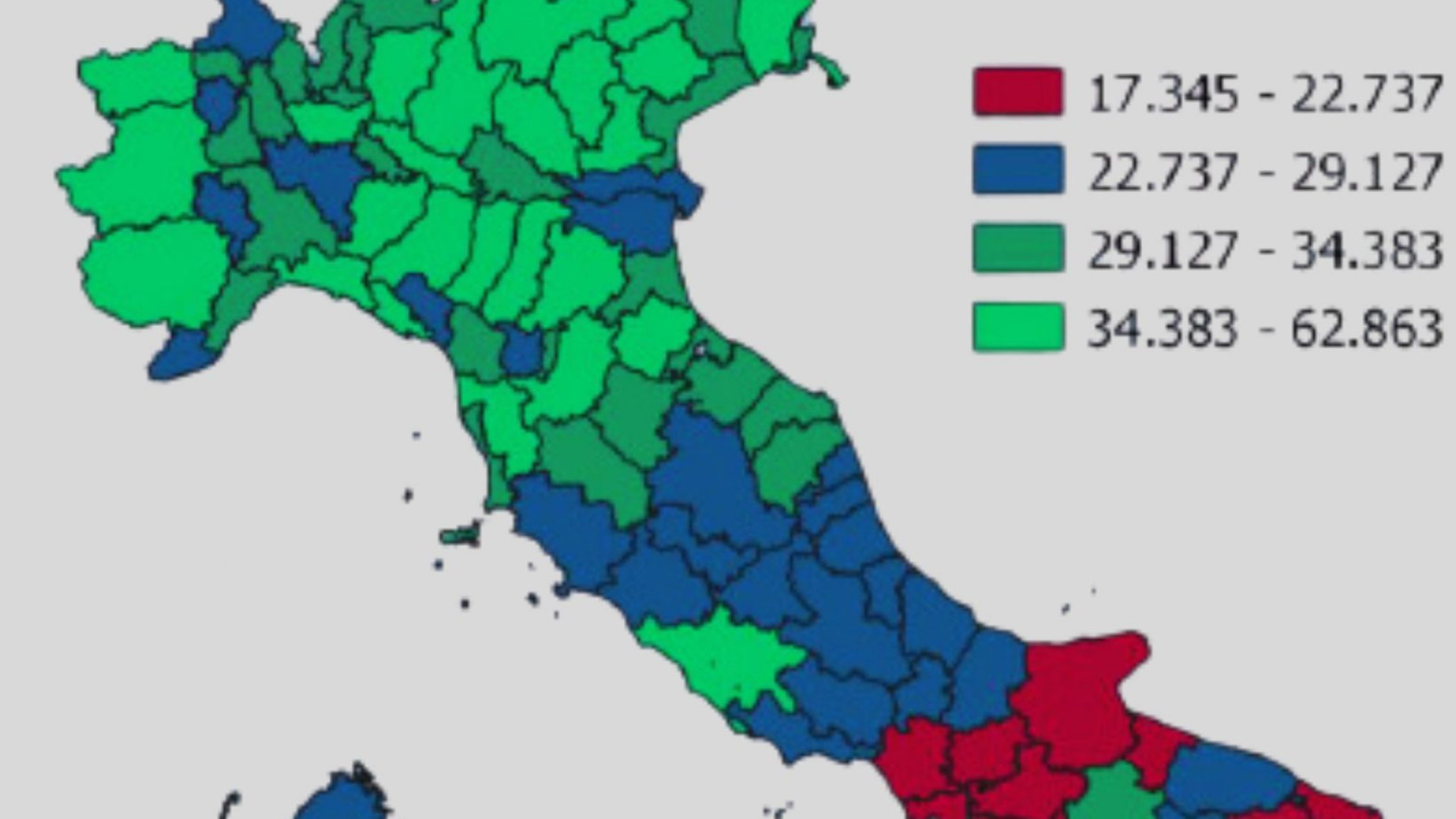 Ricchezza prodotta a Piacenza, oltre 10 miliardi di euro: 53esima in Italia