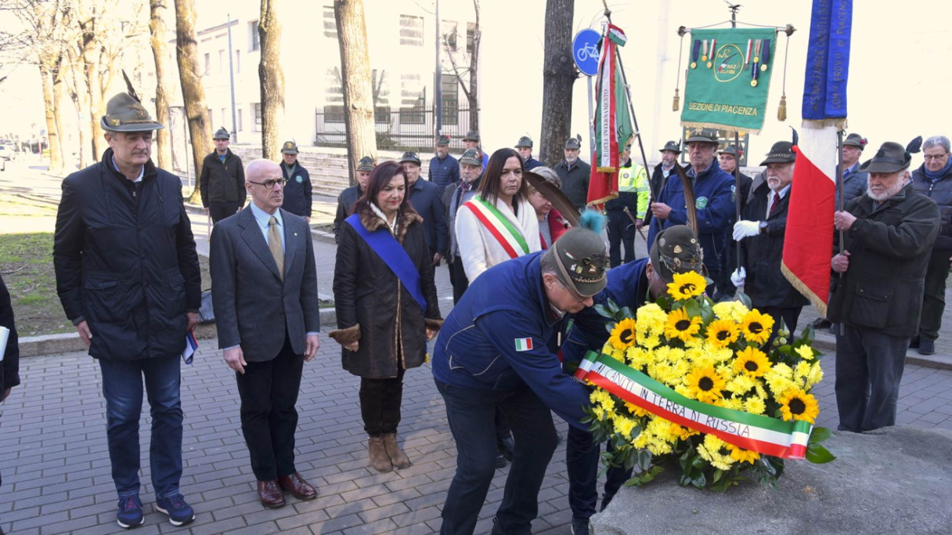 Gli alpini ricordano i caduti di Nikolajewka. Fiaccole partite per Pizzighettone