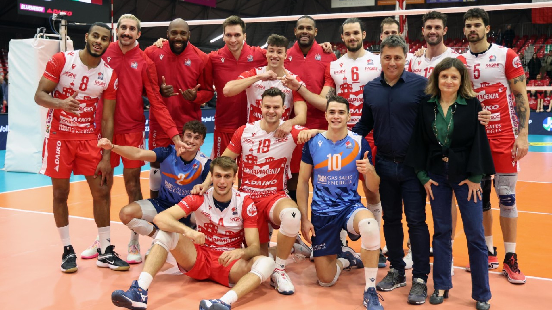 Bluenergy Daiko, l'esordio in Europa è una festa: Praga battuta 3-0