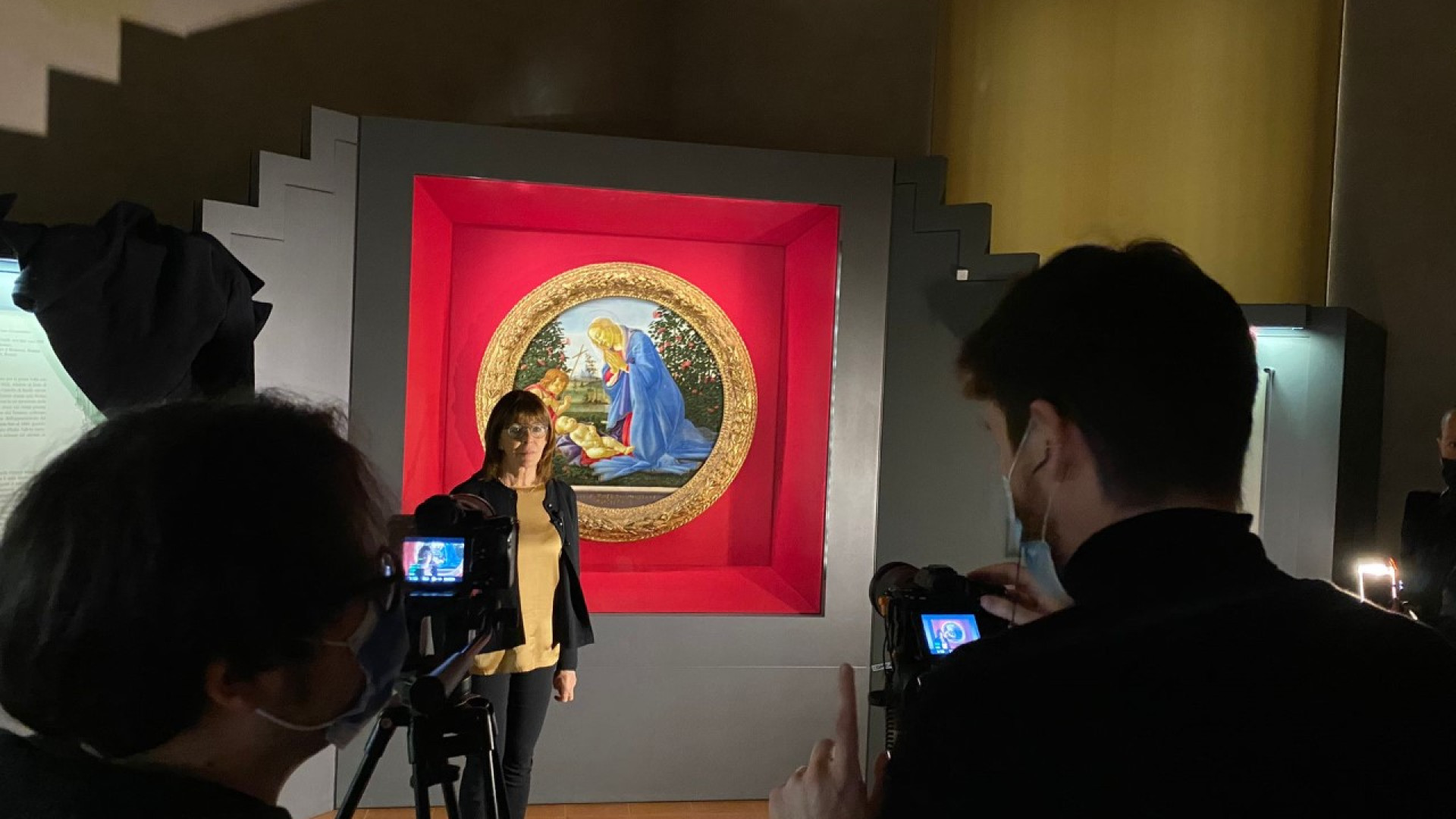 Il Tondo di Botticelli e il Nido del Picchio su Telelibertà per #LeDelizieDellArte