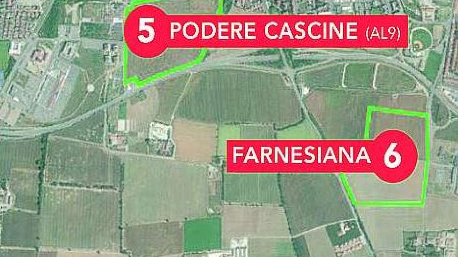 Ufficiale: la giunta Barbieri indica l'area Farnesiana 6 come sede del nuovo ospedale