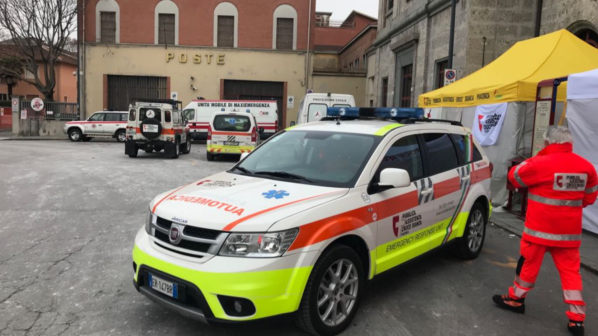 Pubbliche assistenze, domenica di straordinari contro l'emergenza gelo