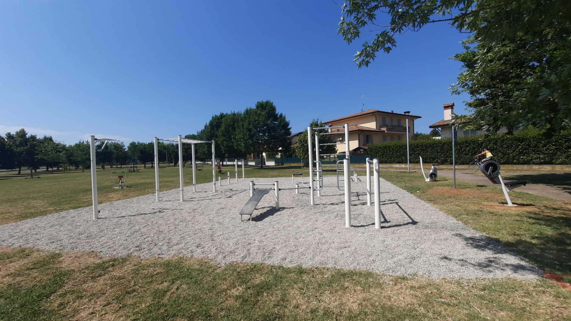 Podenzano, domani taglio del nastro alla palestra all'aperto di via Di Vittorio