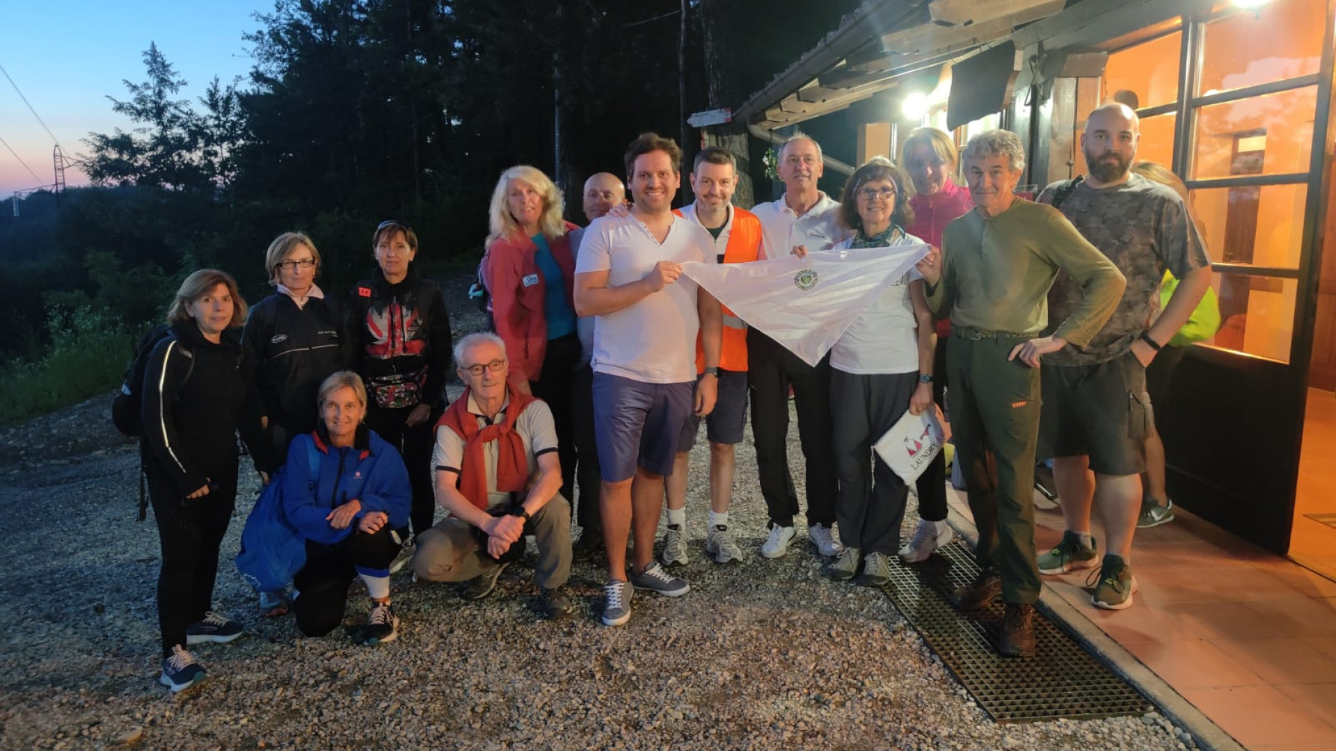 Alta Val Tidone, successo per la camminata notturna a mille metri di quota
