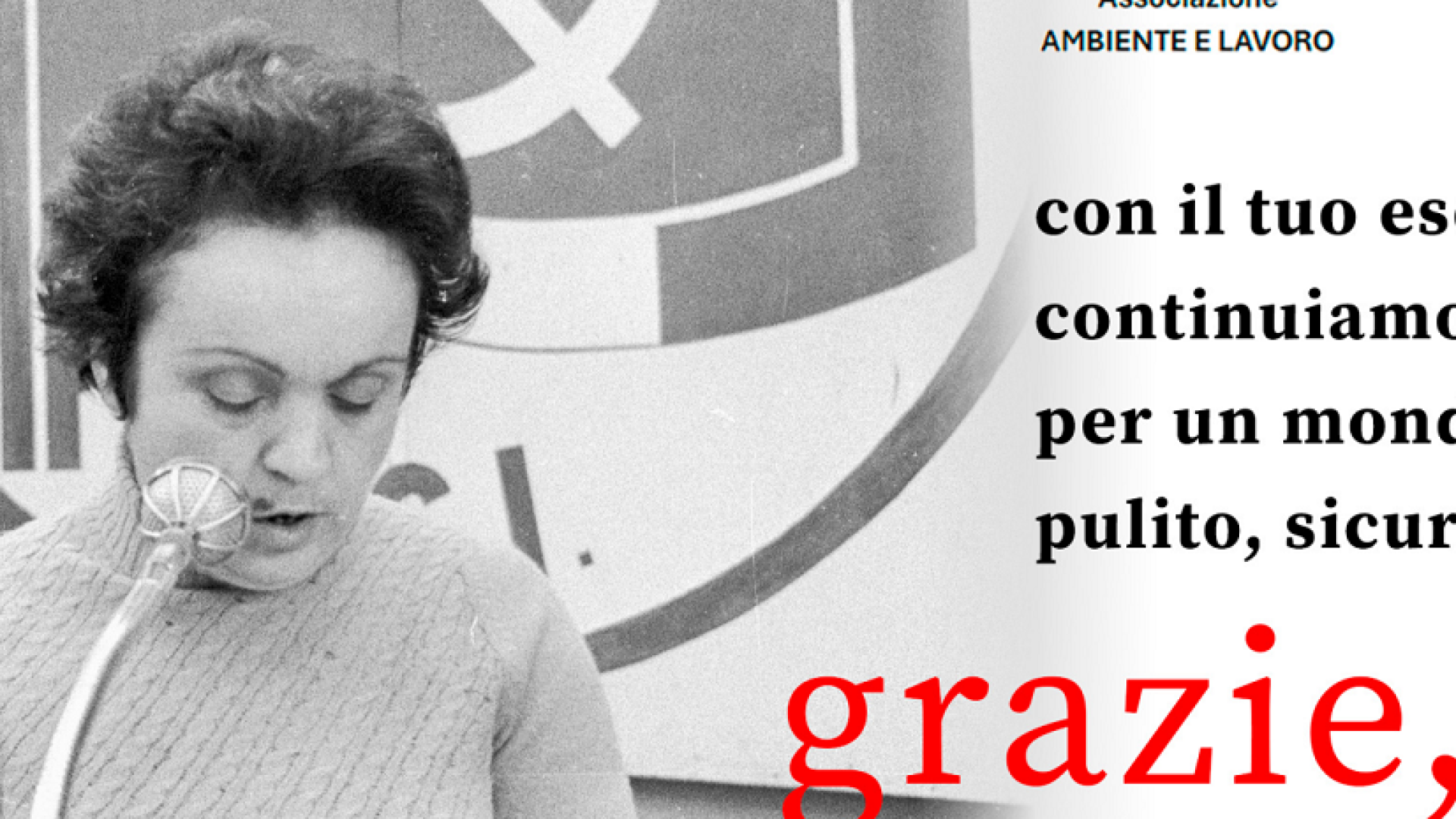 "Grazie Nanda": alla Cgil |il ricordo dell'ex deputata scomparsa l'anno scorso