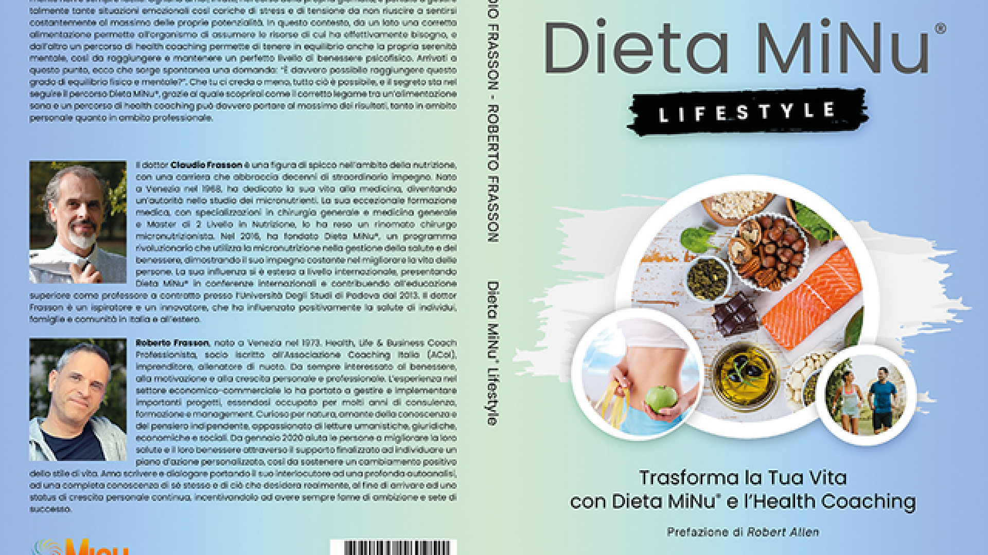 Claudio e Roberto Frasson lanciano il Bestseller “Dieta MiNu Lifestyle”