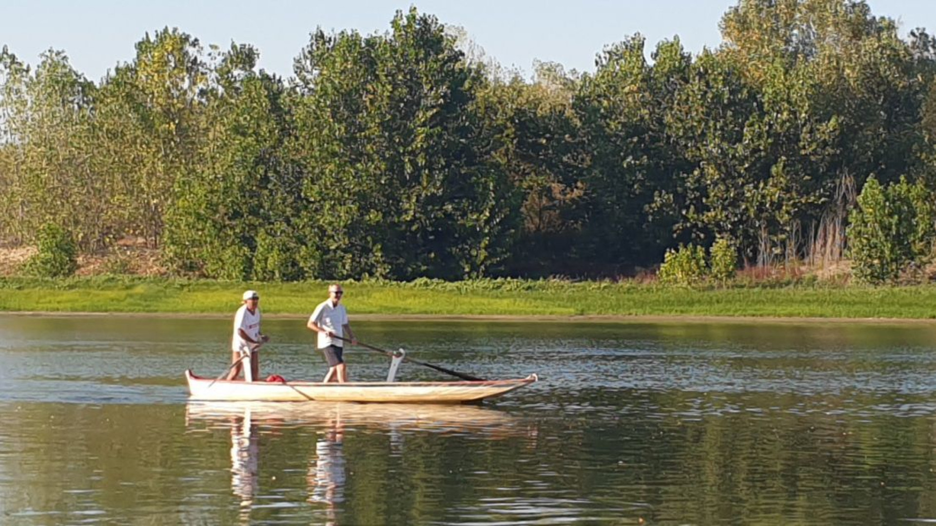 Da Castello a Piacenza in "battellina": l'83enne Carlo Losi corona il suo sogno