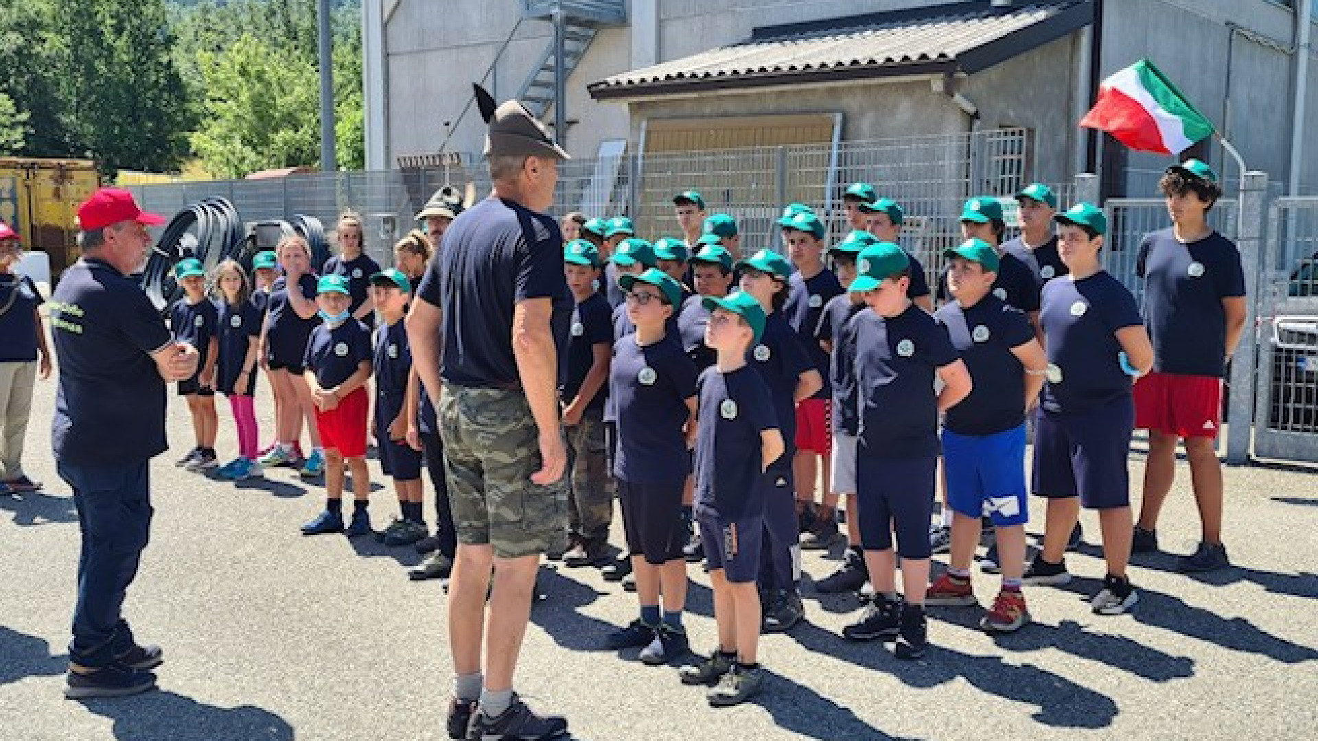 Quaranta ragazzi al Campo scuola a Canova: "Crescere tra i valori degli alpini"