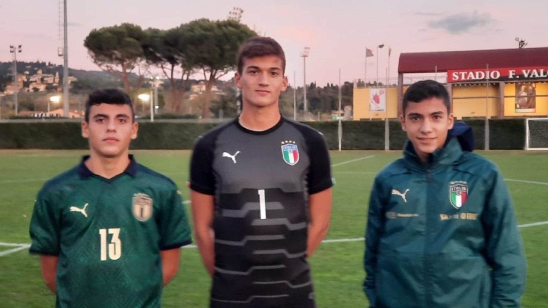 Gabriele, Giovanni e Leonardo a Coverciano per la selezione della Nazionale U15