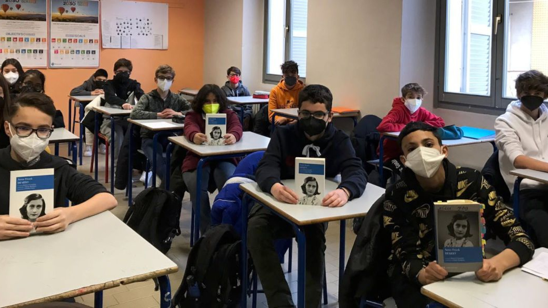 "Cara Anne...": le lettere degli studenti delle medie di Castello arrivano sul Corriere