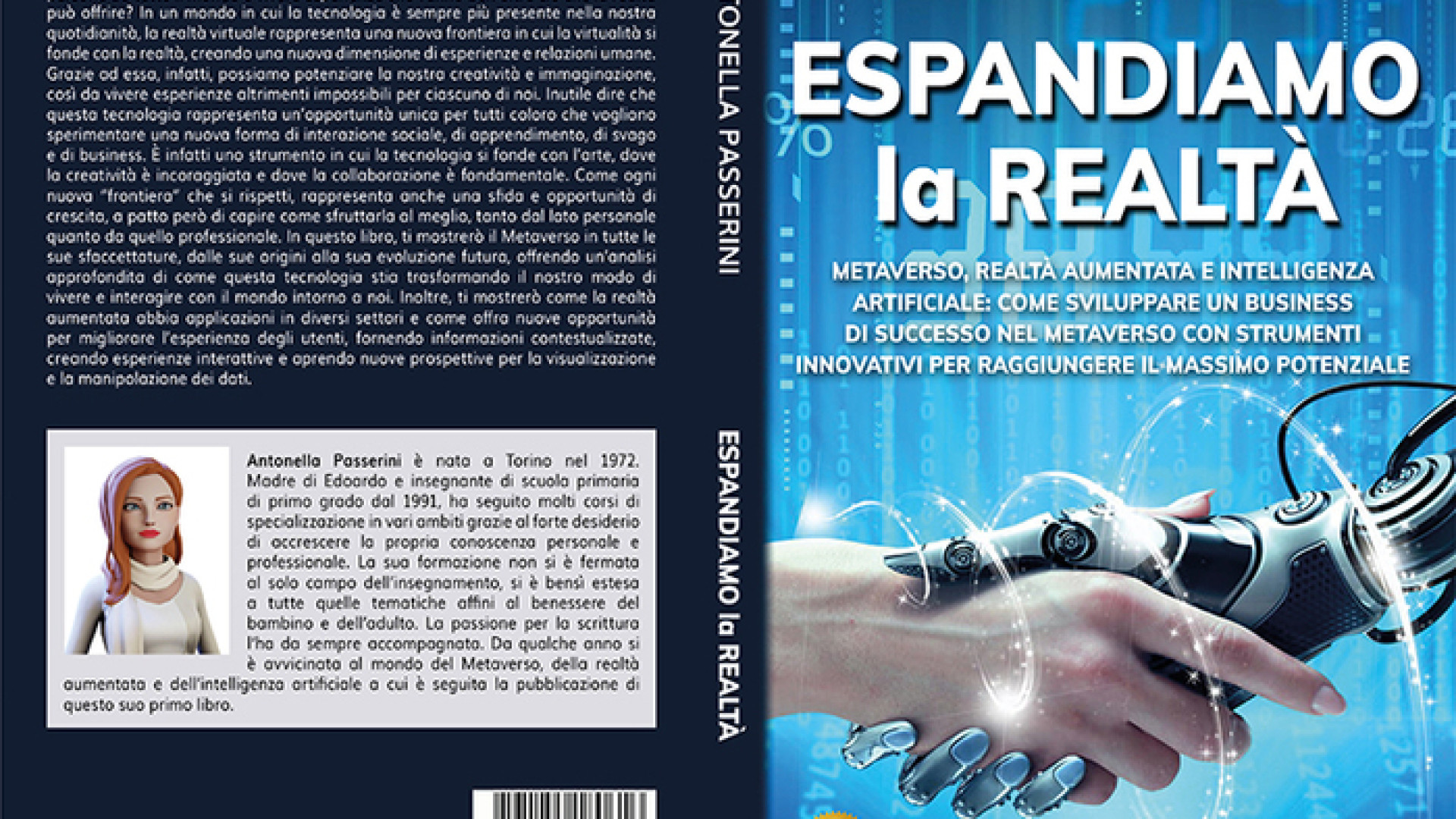Antonella Passerini lancia il Bestseller “Espandiamo La Realtà”