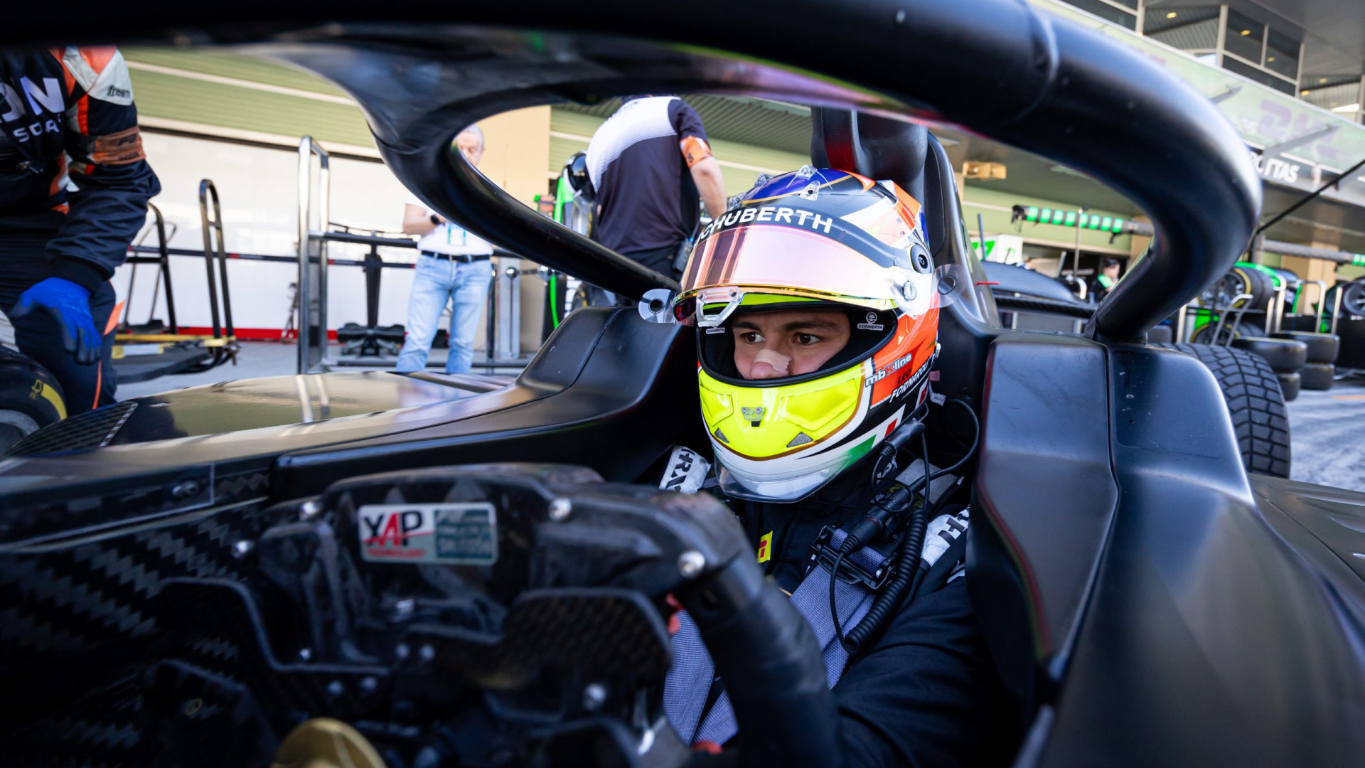 Fornaroli, il primo weekend in Formula 2 si chiude con il 13esimo posto