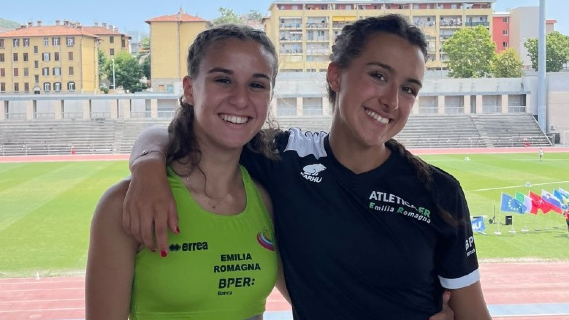 Nervetti e Sundas dell’Atletica Piacenza all’Alpe Adria Athletic Games