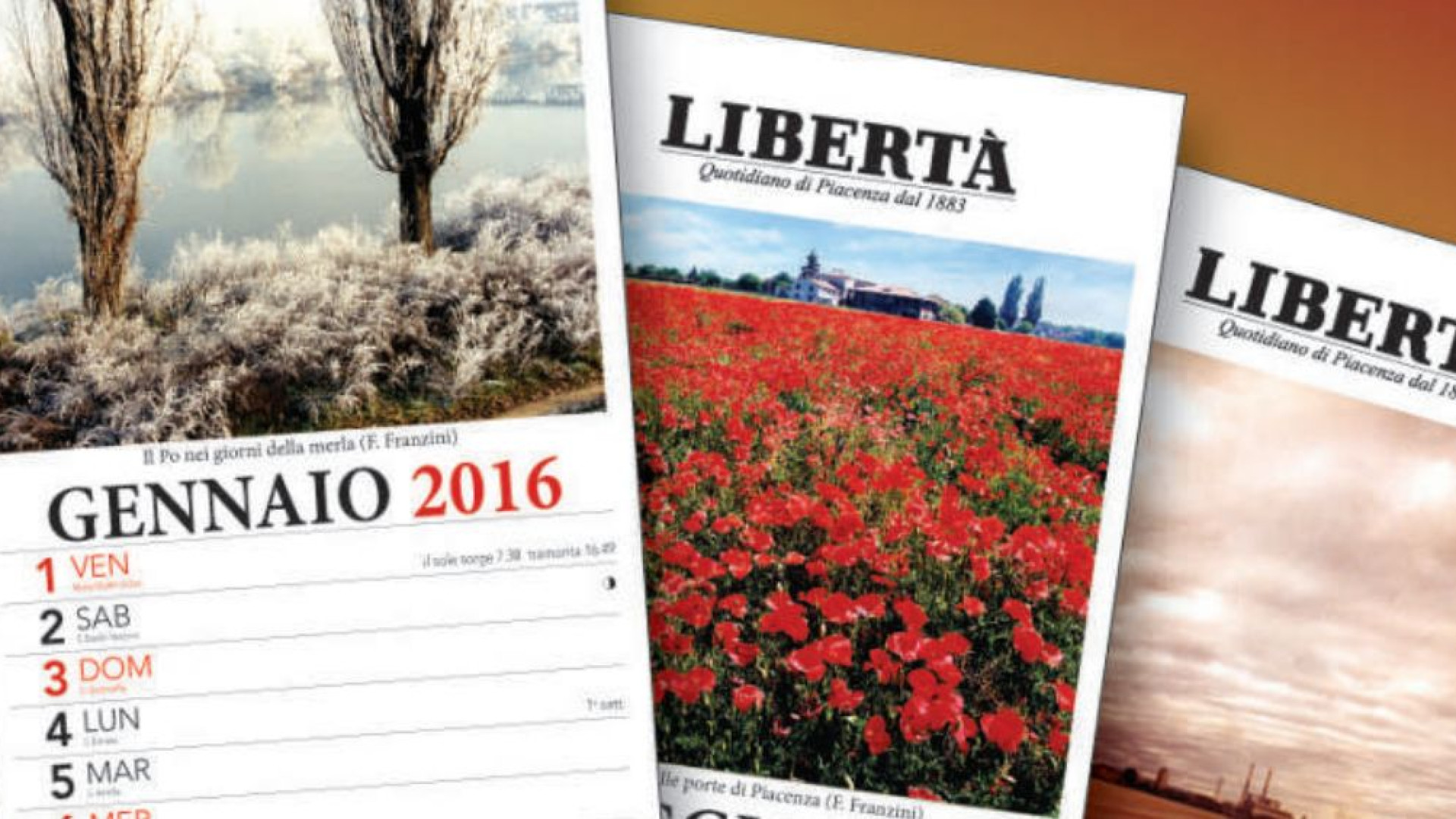 Calendario 2016, sabato con Libertà 12 scatti firmati Franco Franzini
