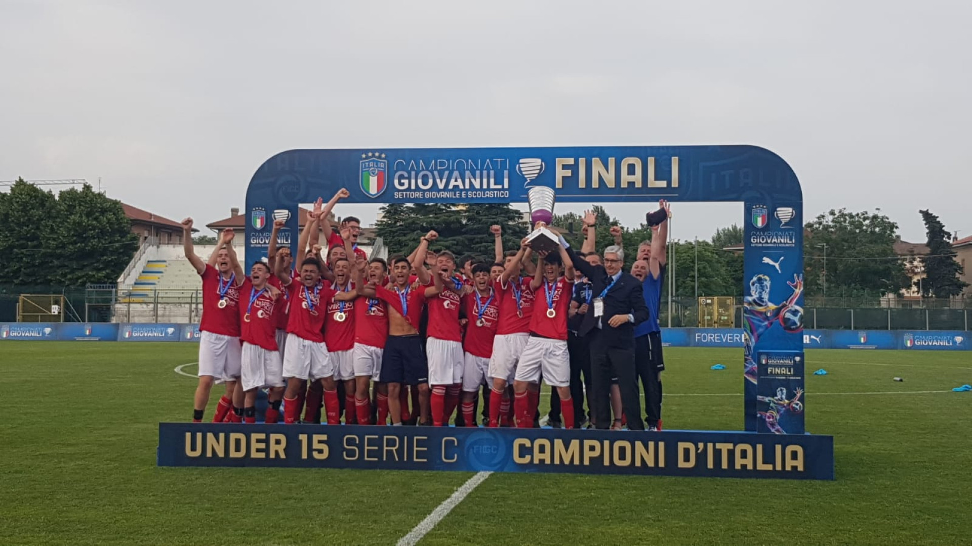 Semenza e doppio Turrà: in attesa del sogno serie B, il Piace diventa campione d'Italia con gli under 15