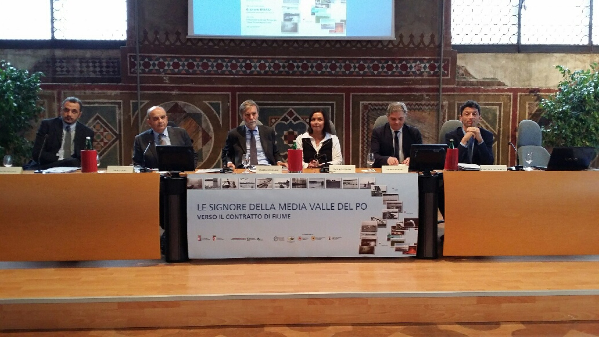 Il ministro Delrio a Piacenza sul rilancio del Po: "Territori protagonisti"