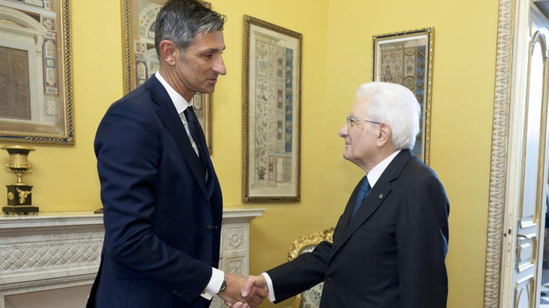 Il piacentino Cristian Camisa ricevuto dal Presidente| della Repubblica Mattarella
