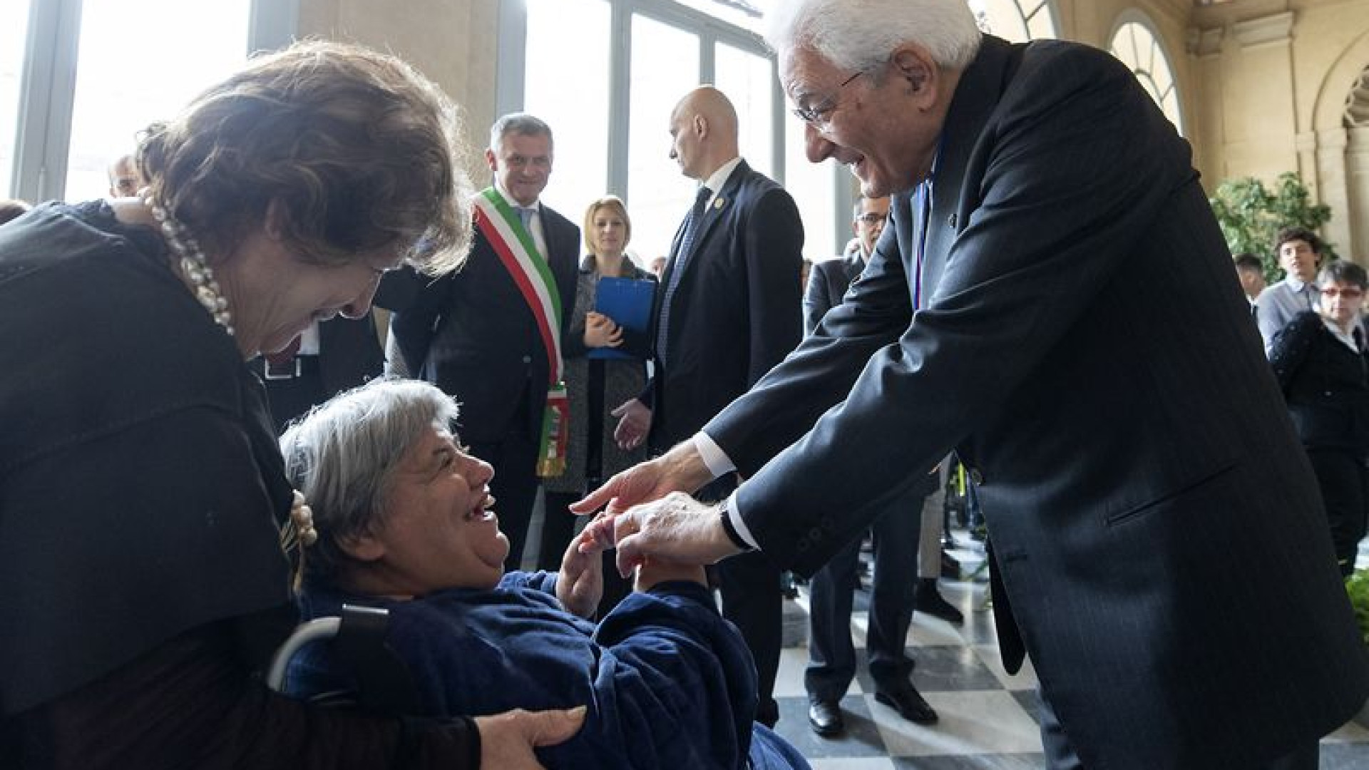 Abbracci e canti con il Presidente della Repubblica Mattarella. Bianchini di Assofa: "Emozione straordinaria per i nostri ragazzi"