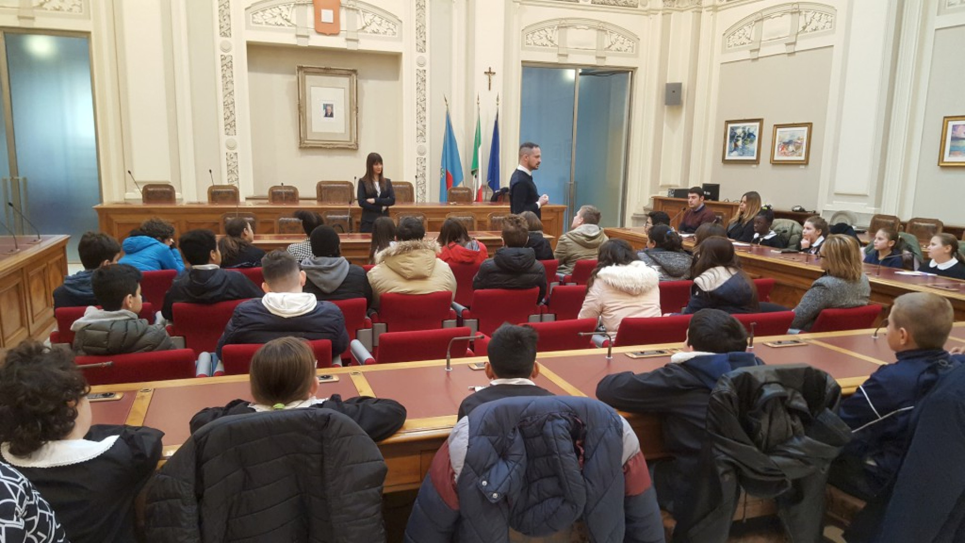Lezione antibullismo per gli studenti, con il progetto ConCittadini della Regione