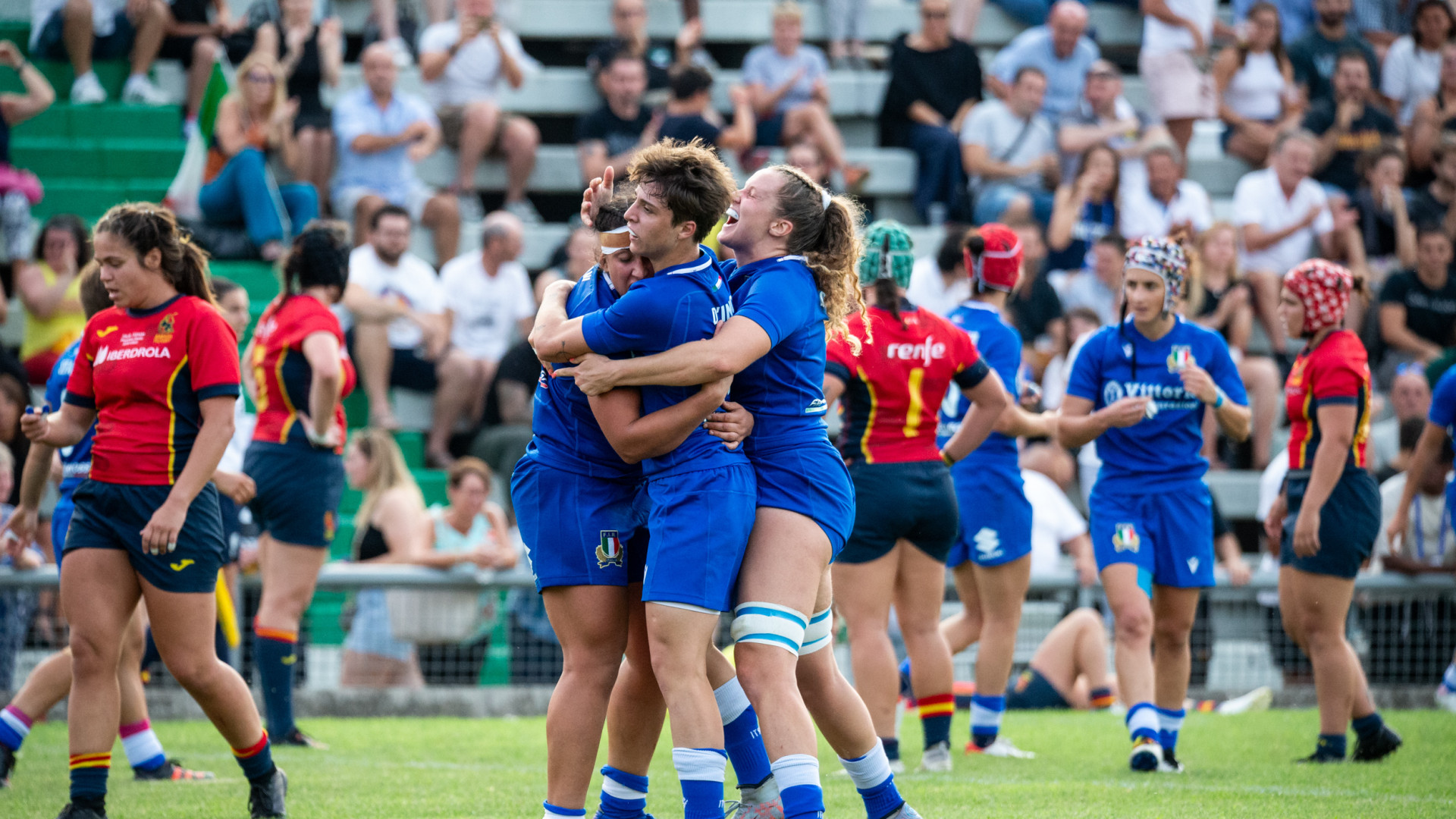L'Italia travolge la Spagna al Beltrametti e si qualifica alla seconda divisione del WXV