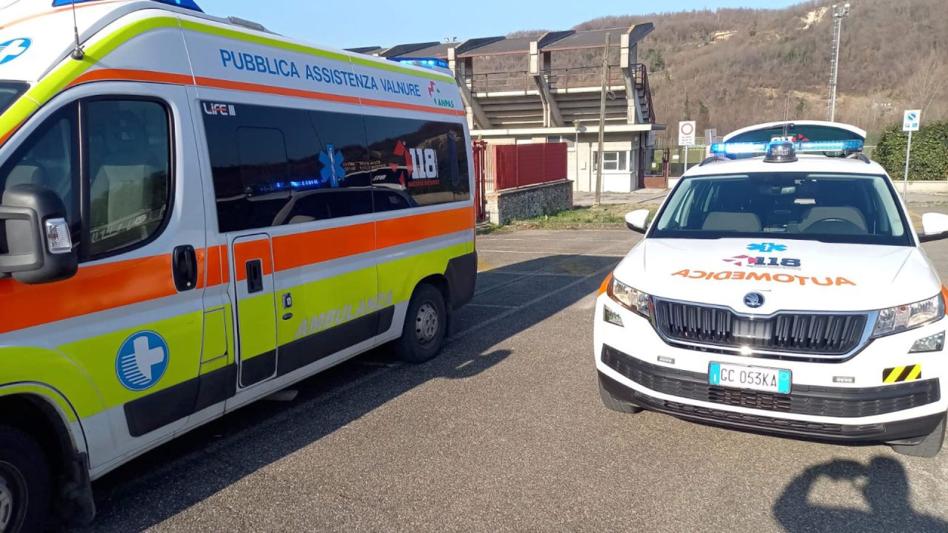 Bambino di sei anni cade in casa, interviene l'elisoccorso a Ponte dell'Olio