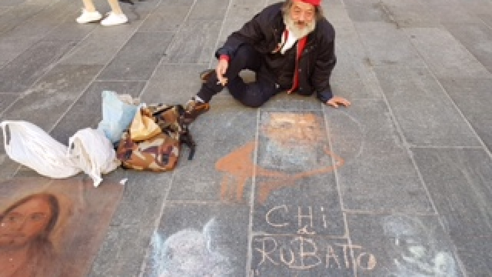 Nuovo furto a Pino Vommaro, il "madonnaro" di largo Battisti
