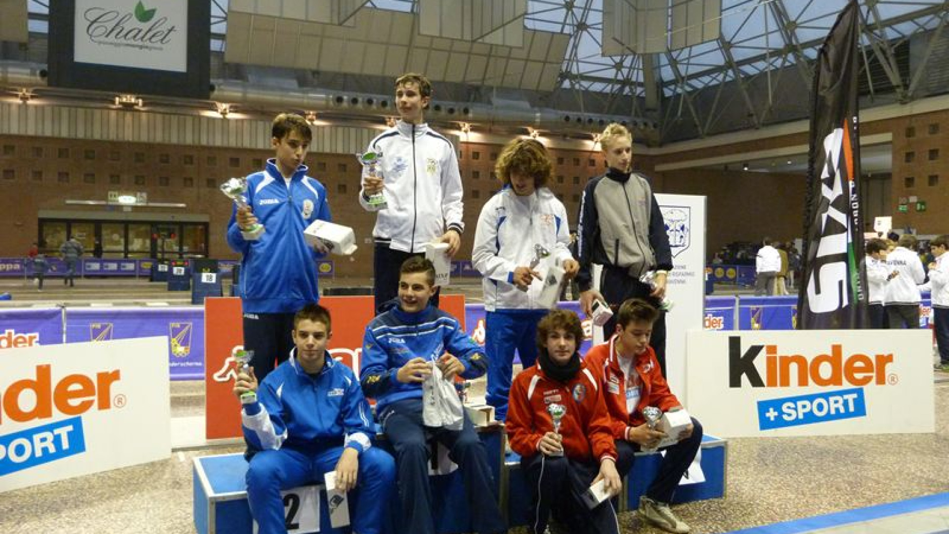 Scherma, Tommaso Checchini del Circolo Pettorelli sesto al Gran Prix di Ravenna