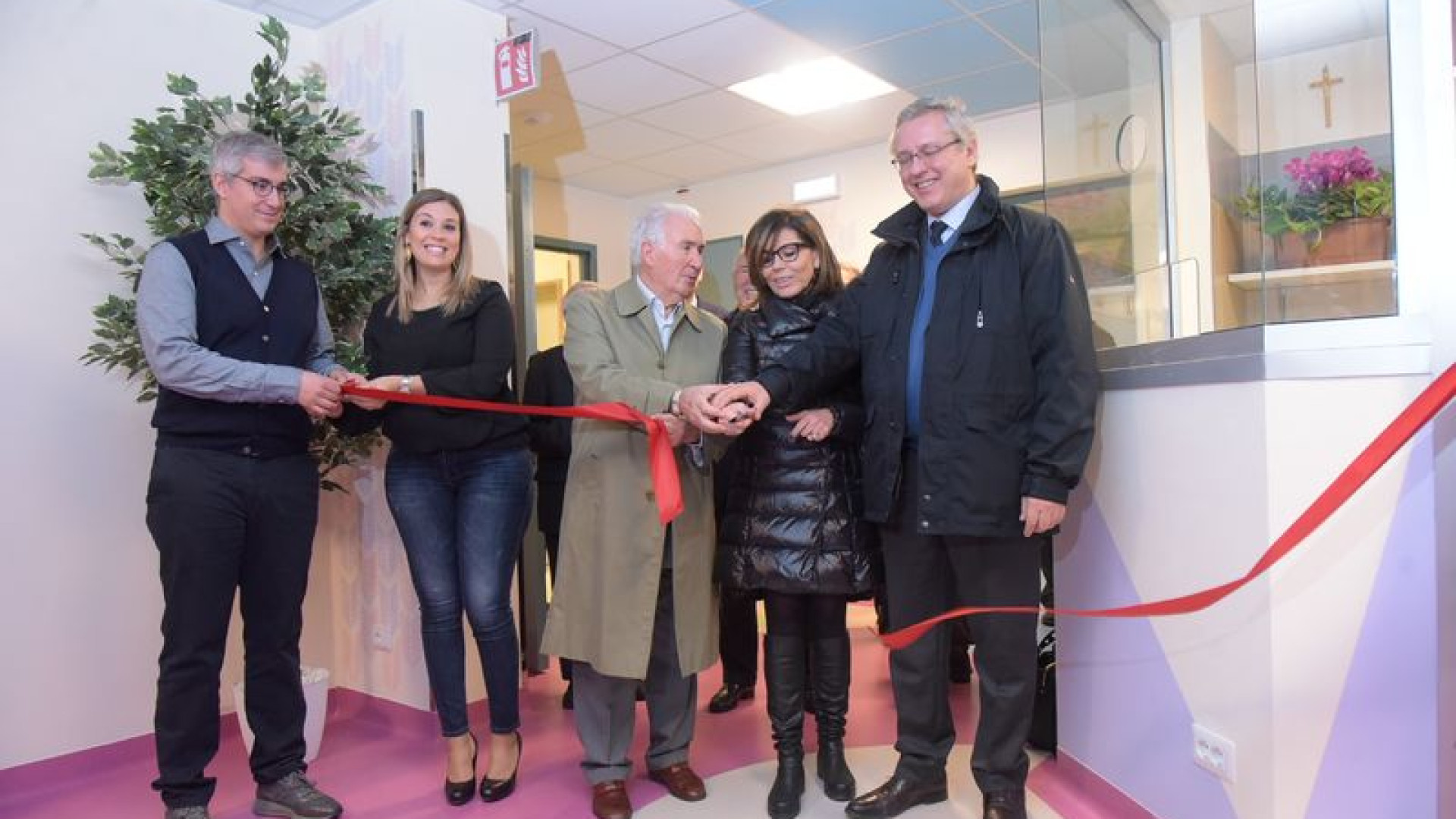 Lungodegenza nuova: colori rilassanti e centro all'avanguardia