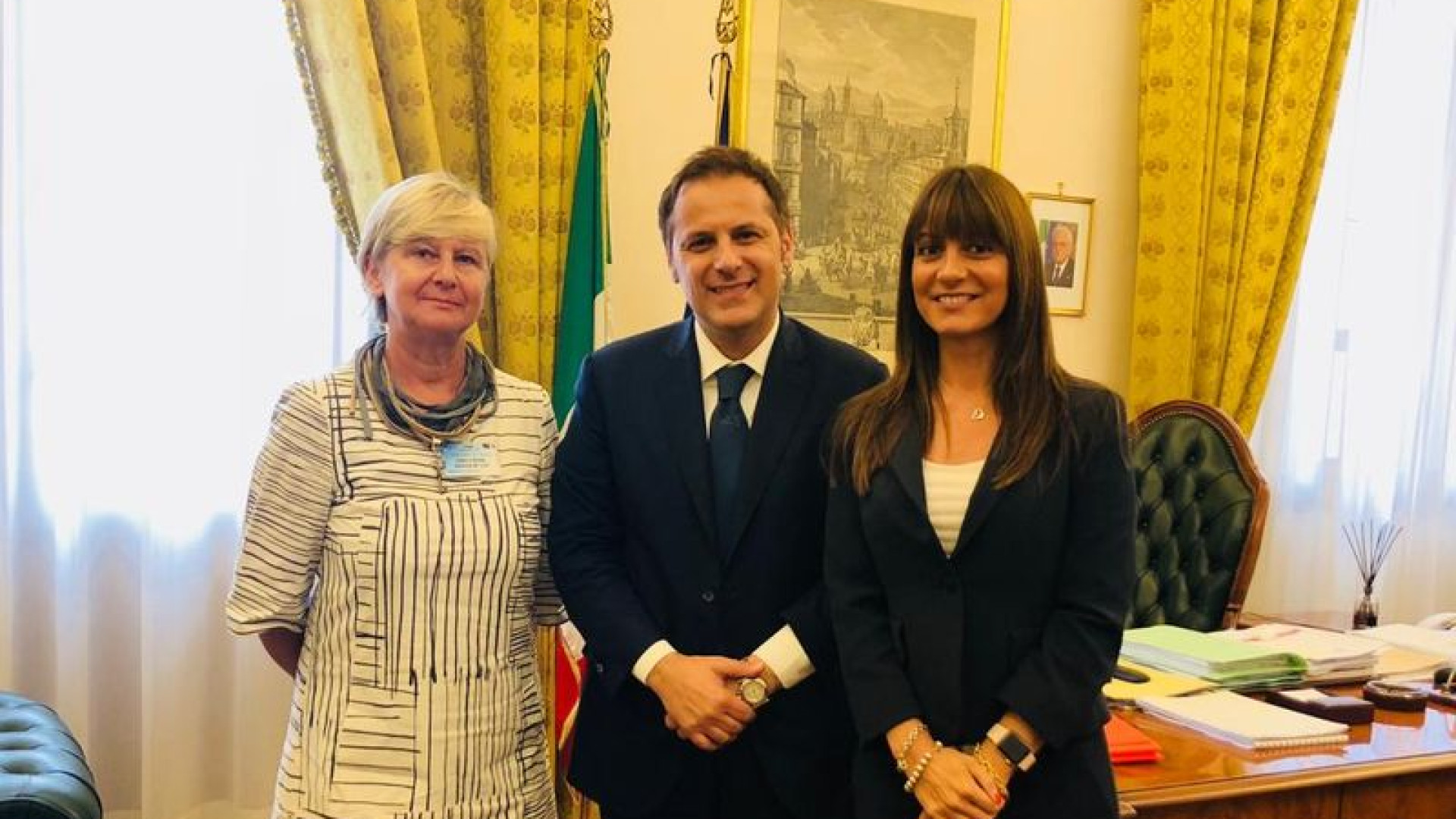 Ponte Pievetta e tangenziale, Sottosegretario Siri incontra gli amministratori: "Tempi più celeri"