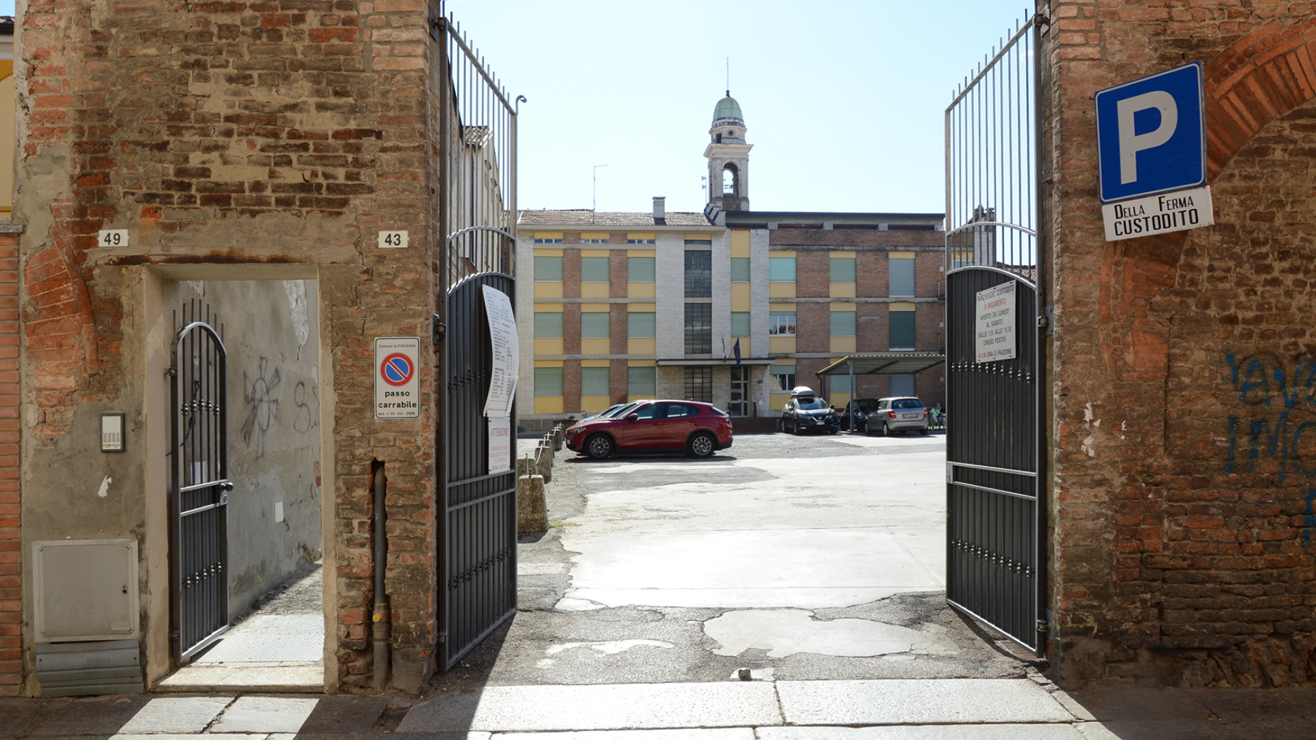 Ex Gesuiti, lavori antisismici conclusi. Reggi agli studenti: "Idee per il cortile"