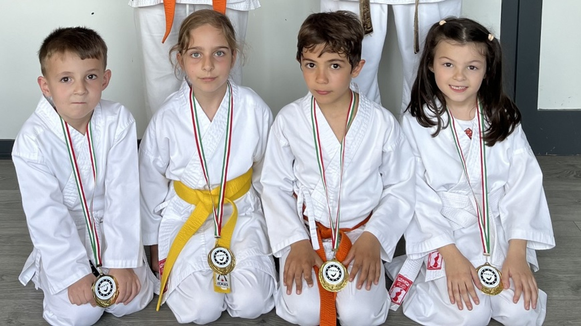 Karate, pioggia di medaglie per i giovanissimi della Yama Arashi a Pontenure