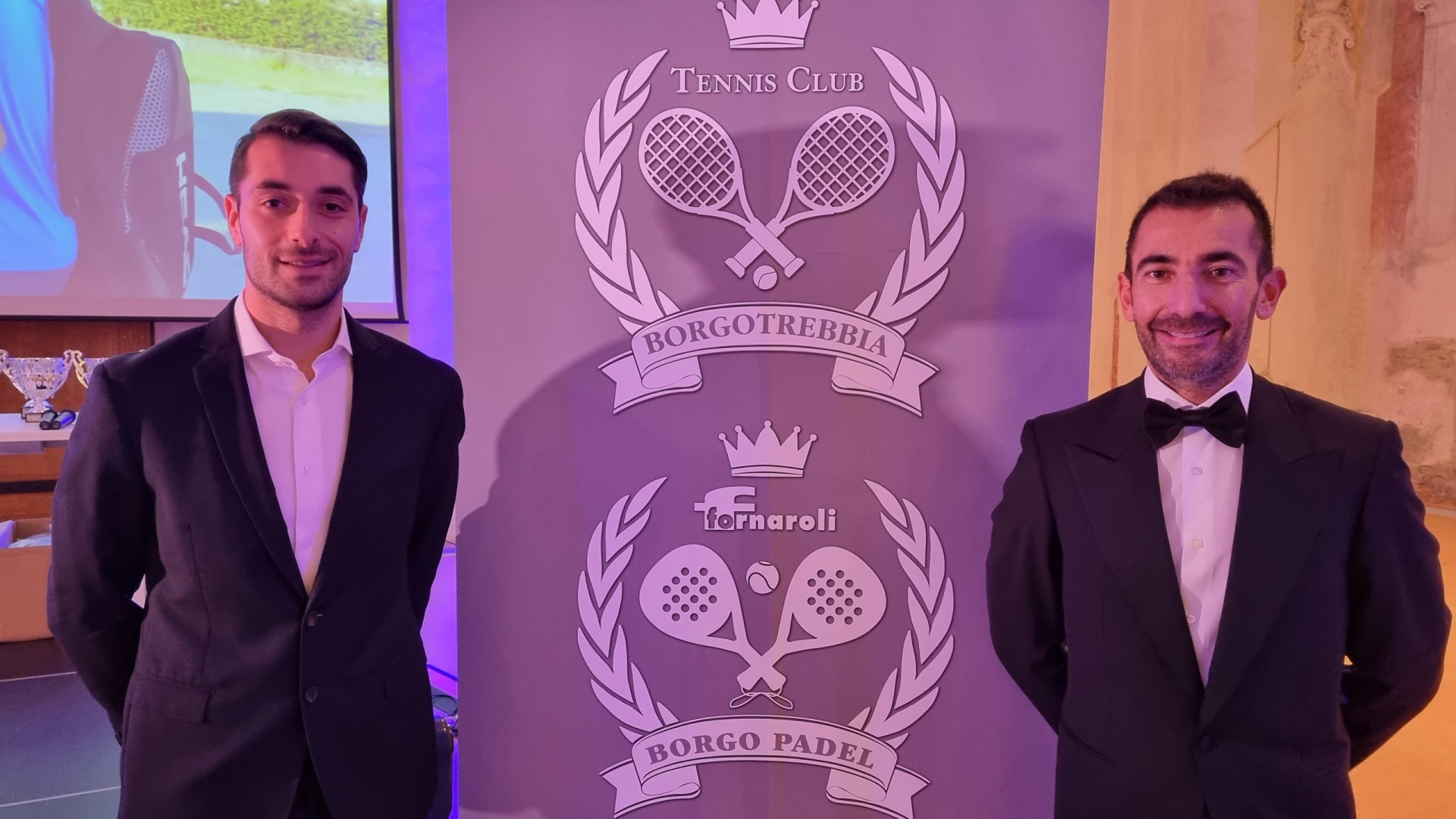 Tennis Club Borgotrebbia, cena sociale nell'ex chiesa del Carmine: "Sport in crescita"