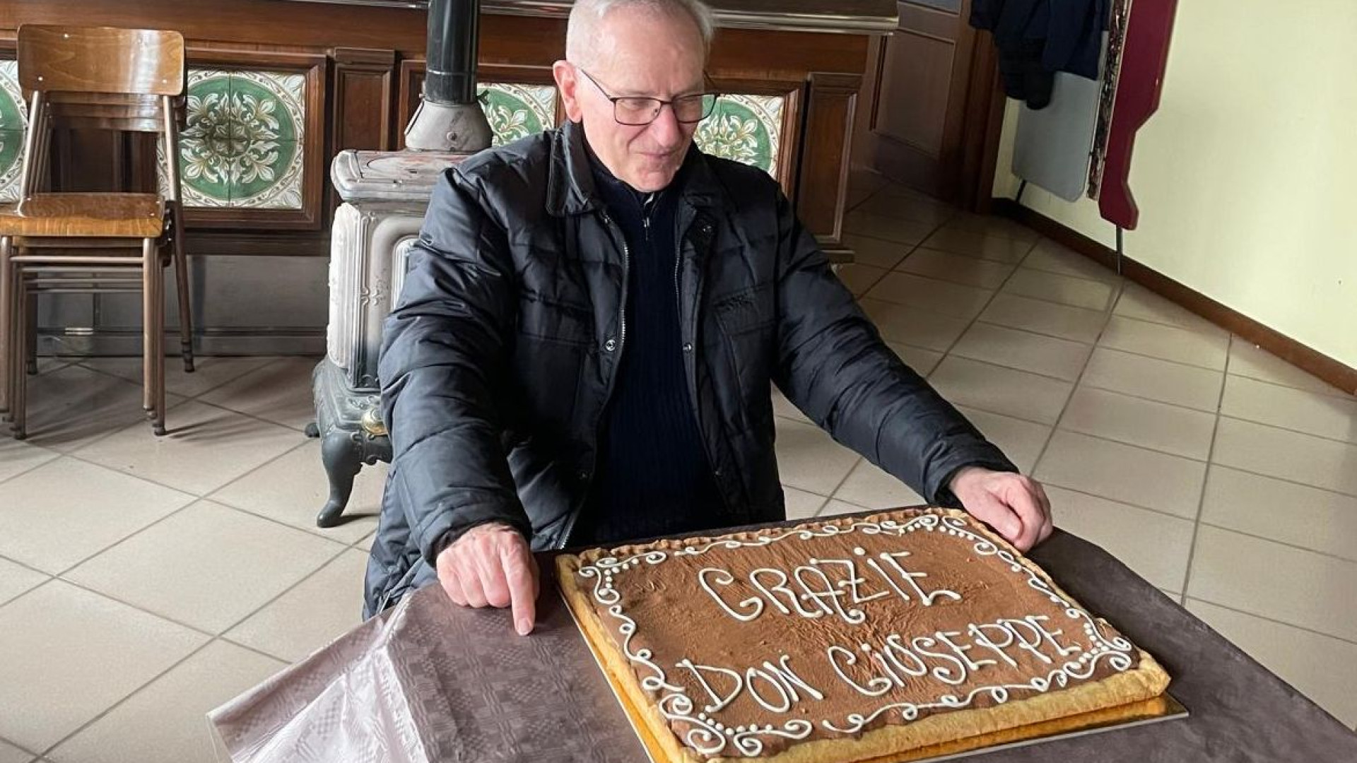 Don Giuseppe Frazzani saluta Badagnano, l'affettuoso saluto dei fedeli