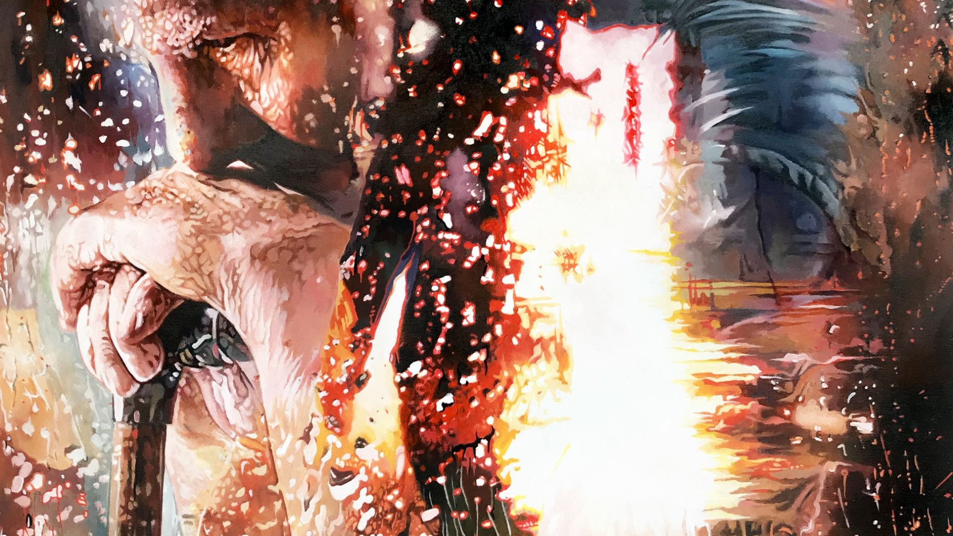 Asta-social per la Croce Rossa: "Un dipinto sulla solitudine nel lockdown"