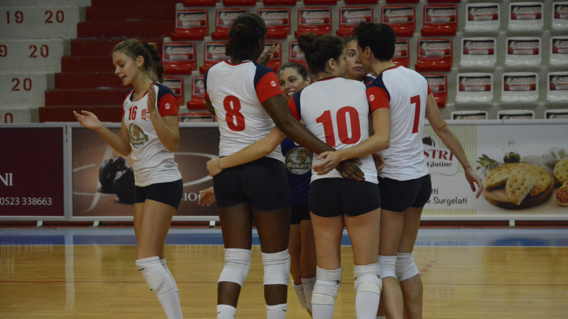 Bakery Volley, allenamento con Pavia