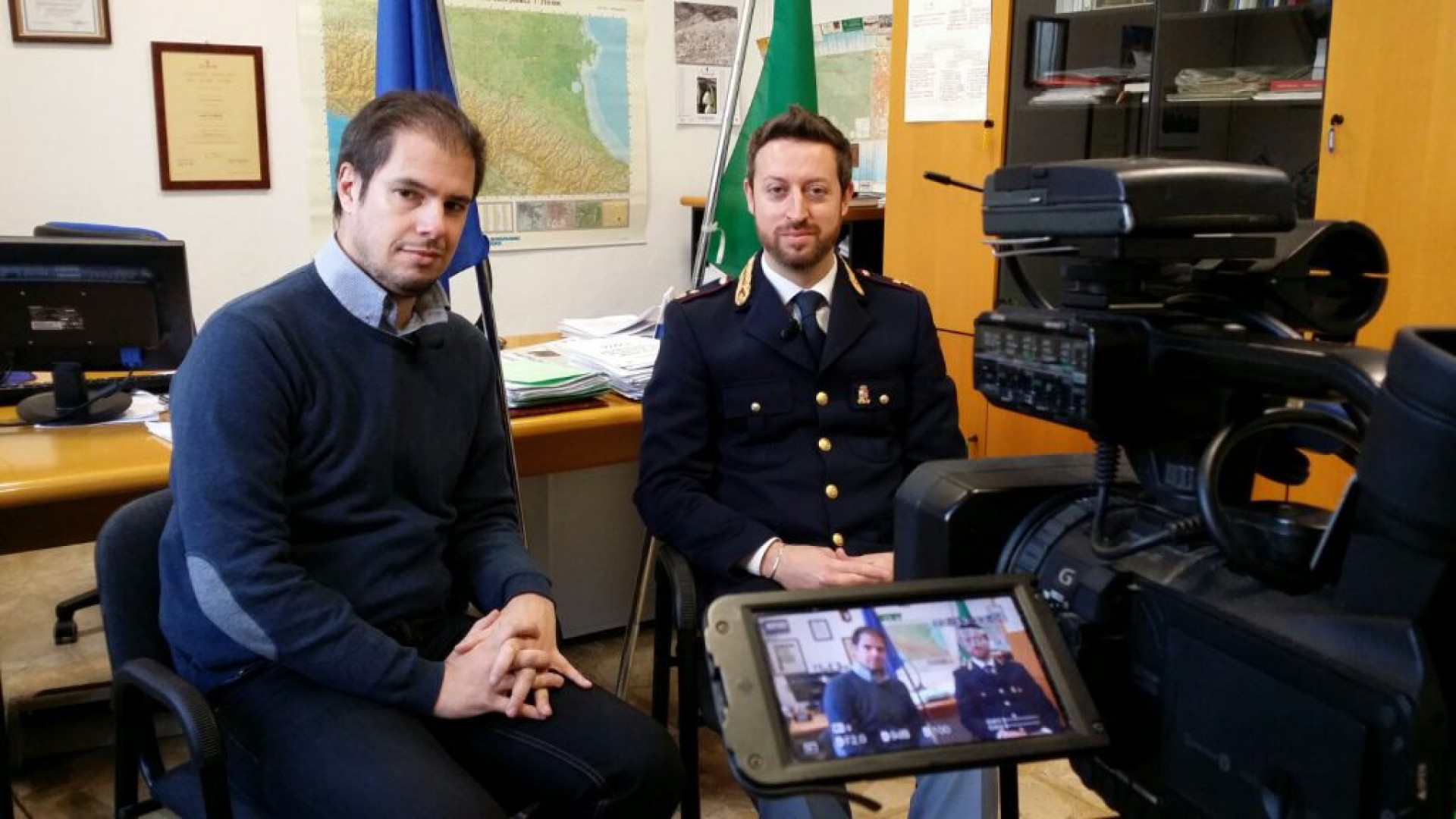 Il comandante Guidone al Tgl Più: "Stare al volante e telefonare può essere letale"