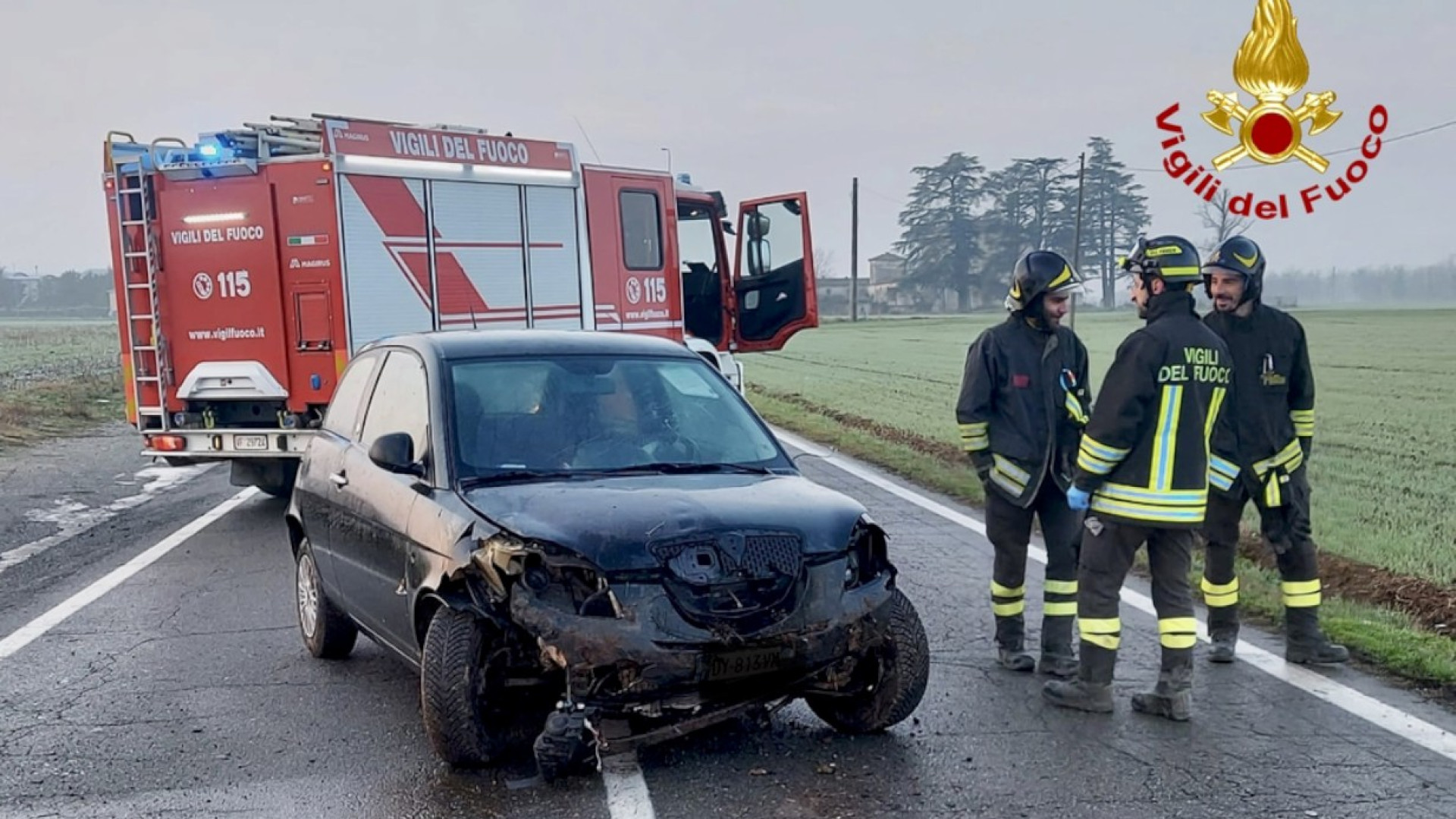 Incidente sulla provinciale di Castell'Arquato, ferita una donna