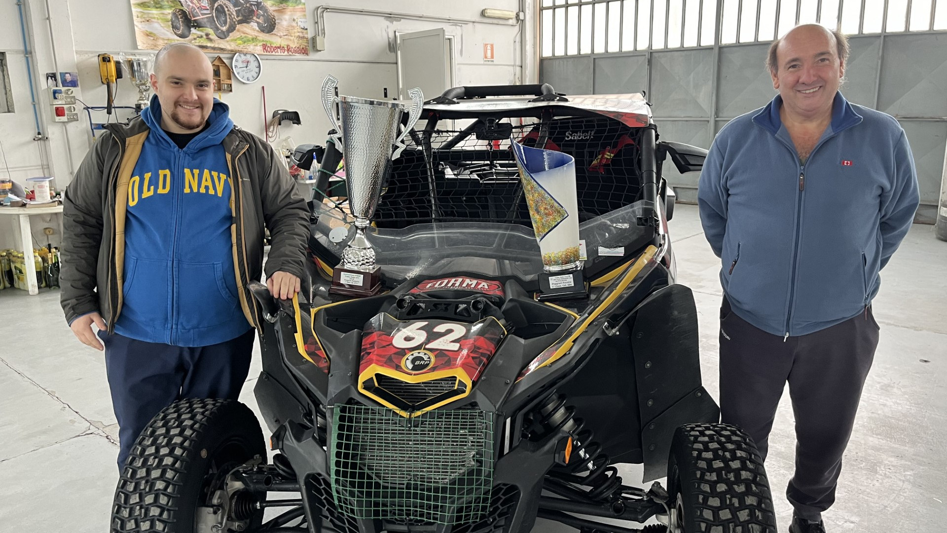 Padre e figlio alla Bud Spencer e Terence Hill, 2 trofei vinti con la Dune Buggy