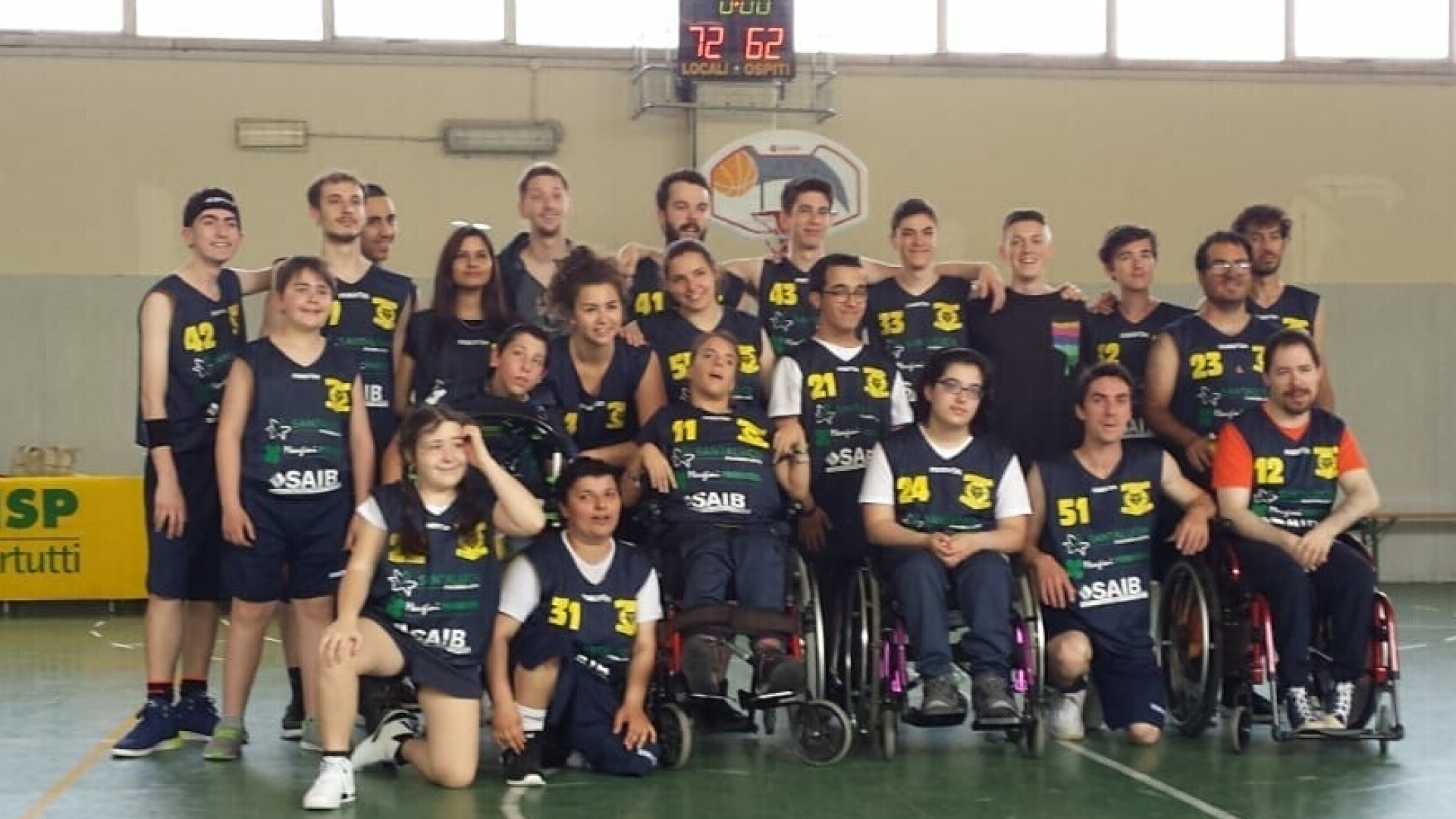 Disabili e normodotati uniti in nome dello sport: nasce l'Assigeco Baskin