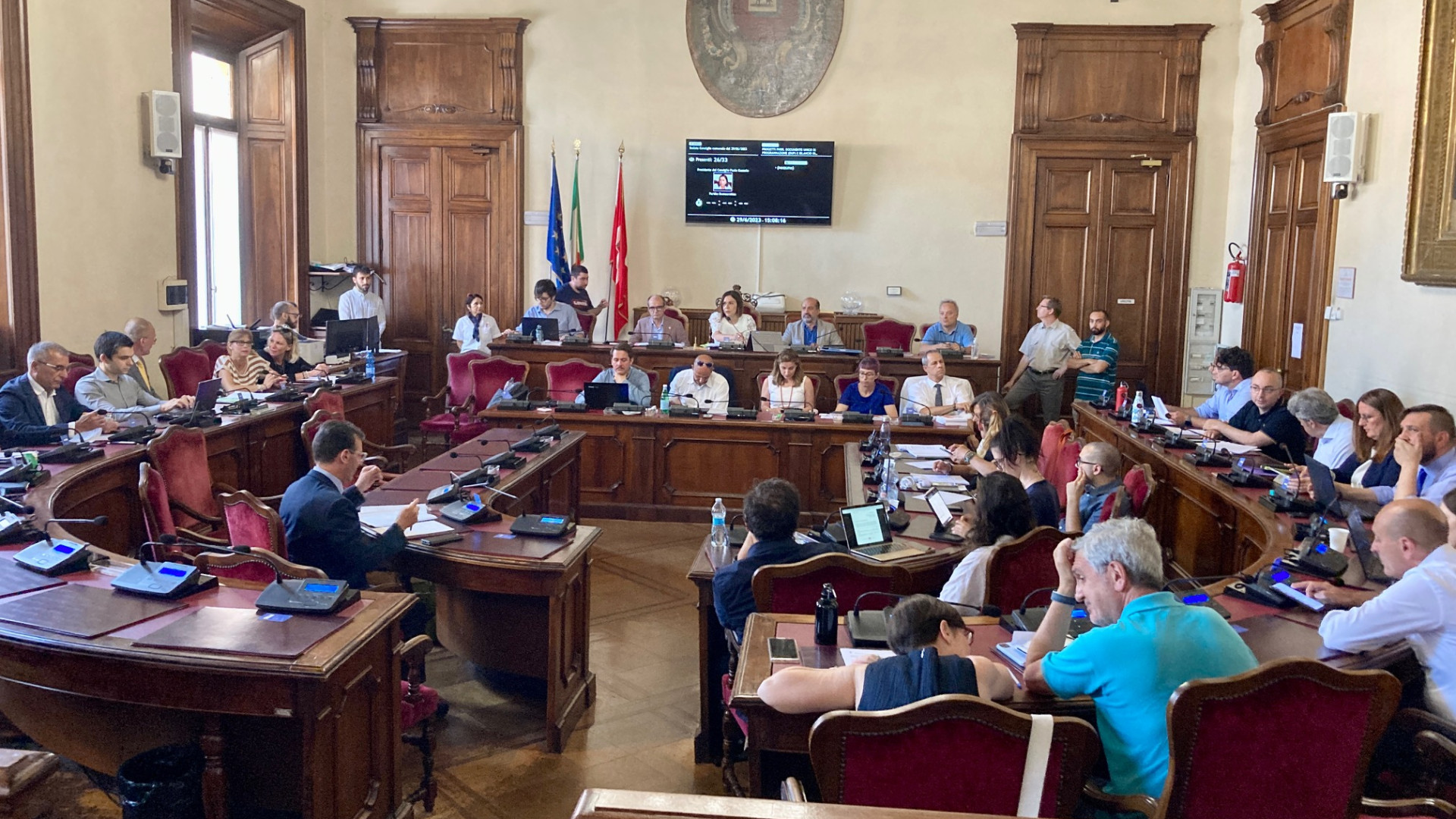 L'annuncio in consiglio: "Entro luglio la firma per la bonifica dell'ex Acna"
