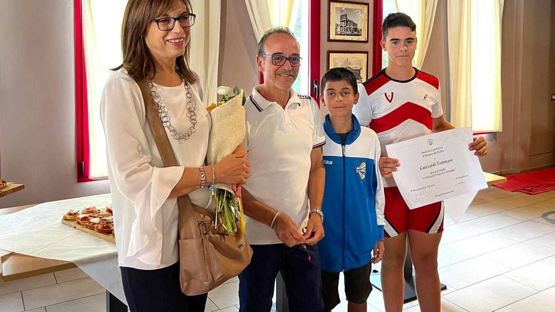 Vittorino, al canottiere Guizzardi la Borsa di studio “Francesco Solenghi”