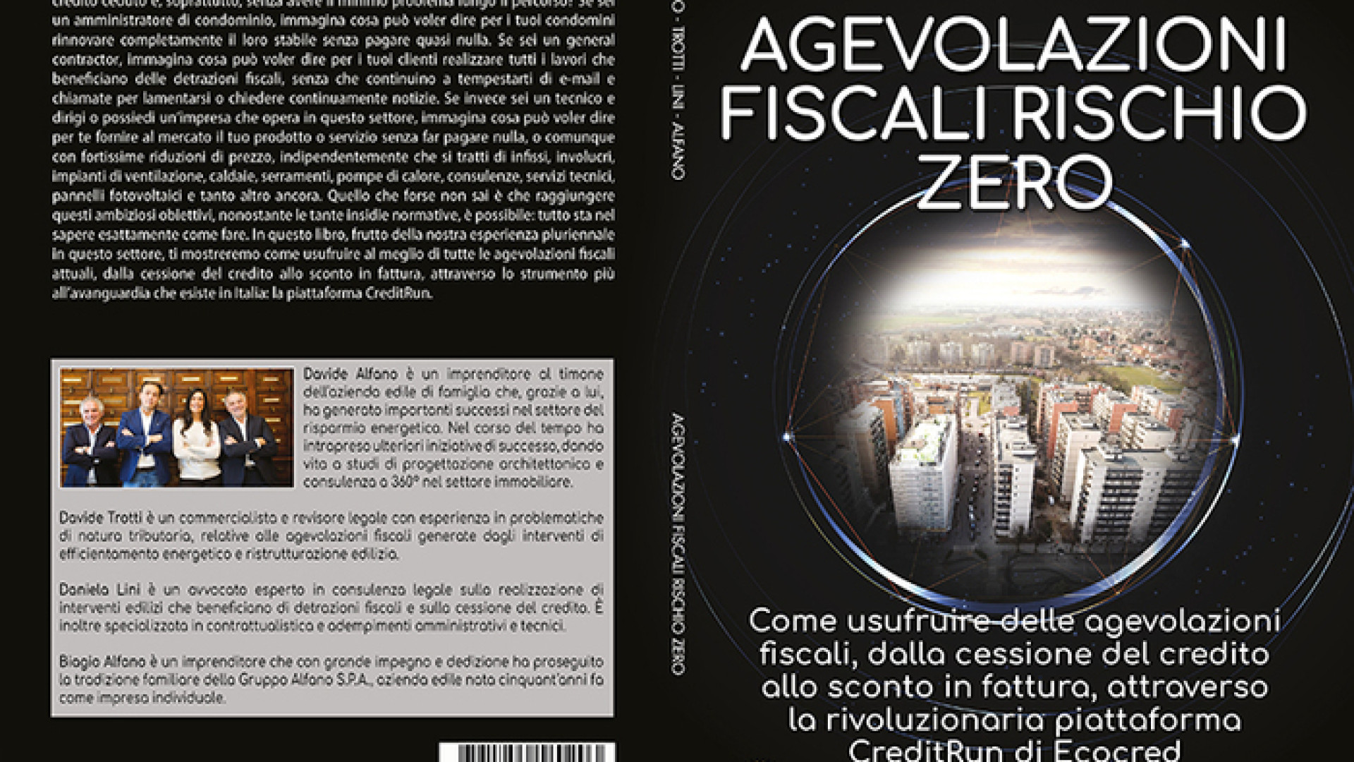 Davide Alfano, Davide Trotti, Daniela Lini, Biagio Alfano lanciano Agevolazioni Fiscali Rischio Zero