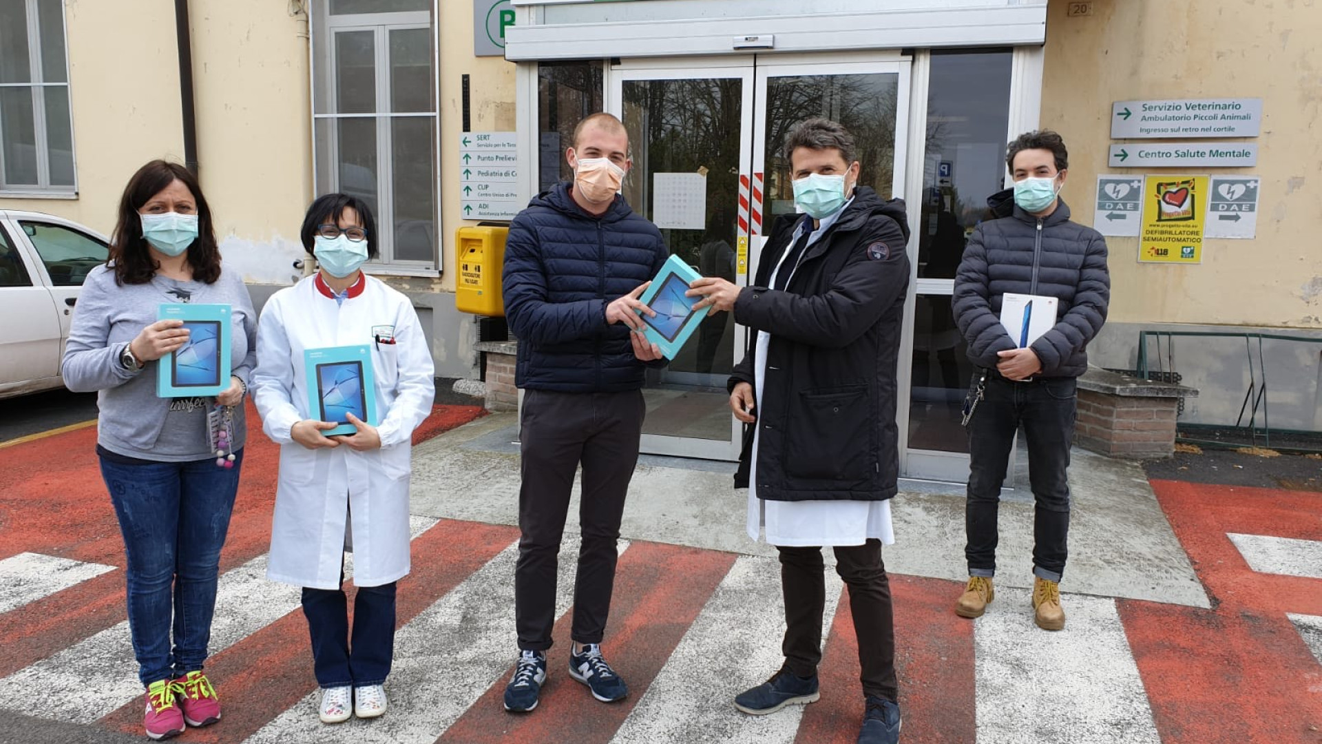 Il Rotary Club Valtidone dona tre tablet per il centro diurno di Castello