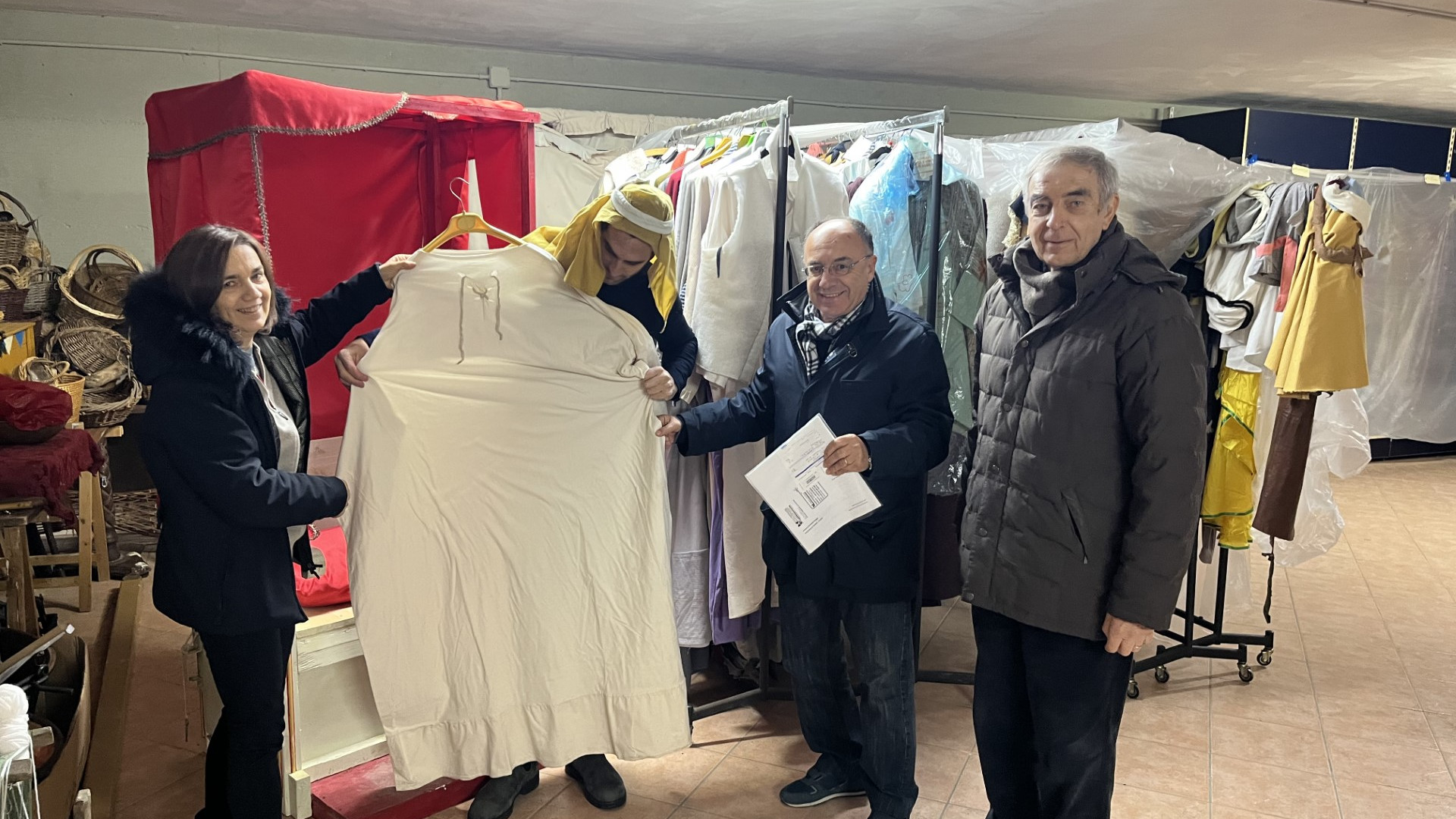 Rivalta si prepara al presepe e cerca figuranti. Gesù sarà Leonardo di Momeliano