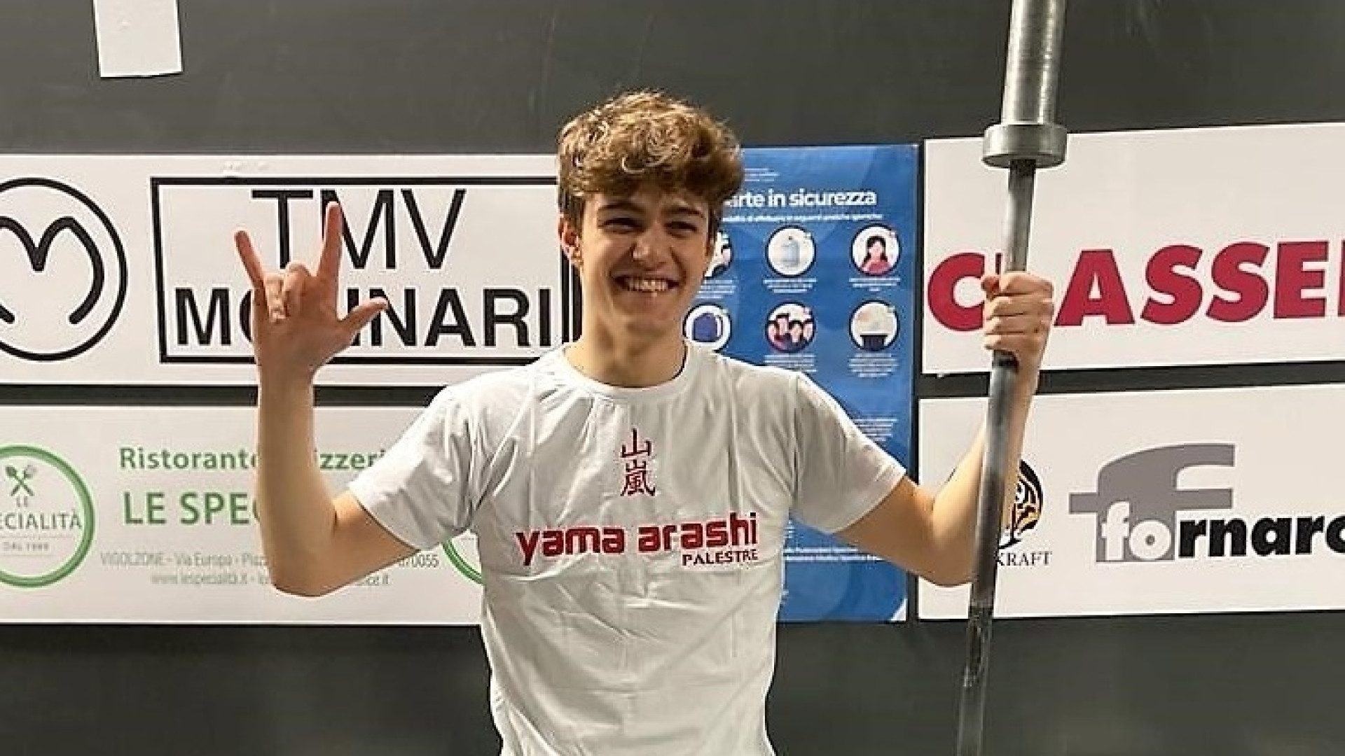 Pesistica olimpica, Lorenzo Botti della Yama Arashi trionfa a Ferrara